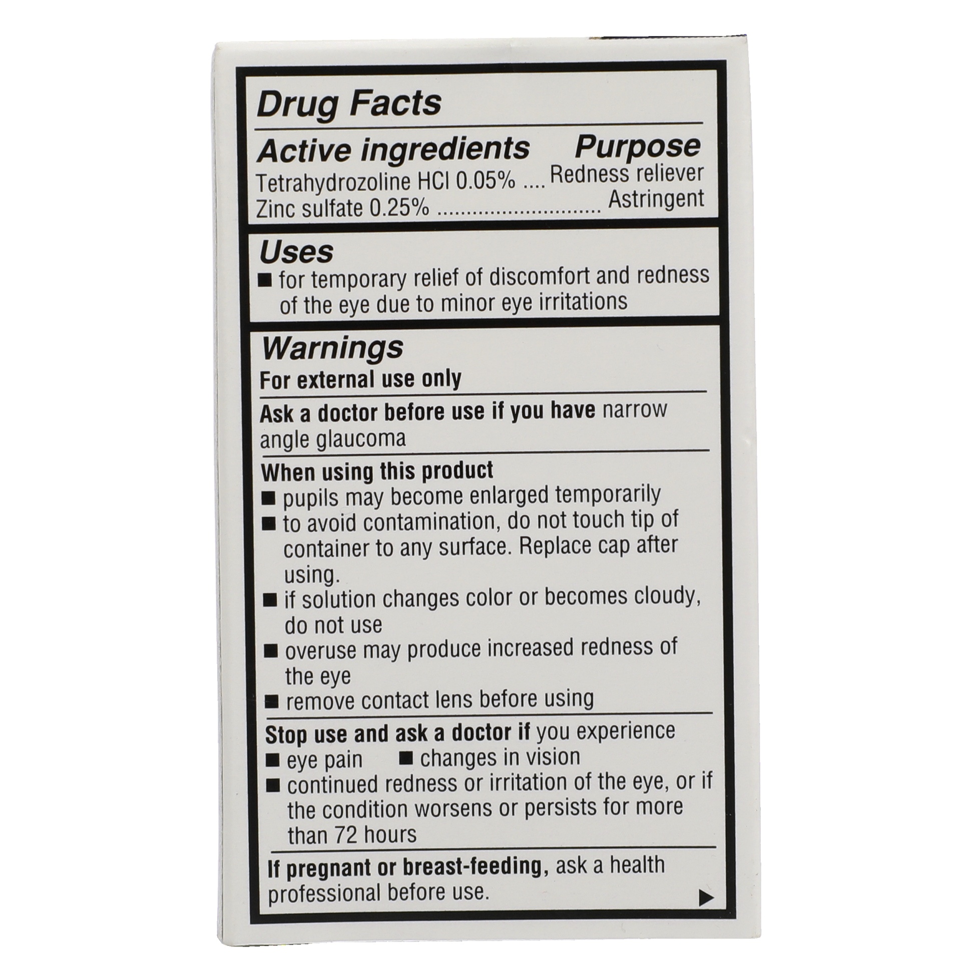 slide 6 of 6, TopCare Eye Drops Irritation Relief, 0.5 oz