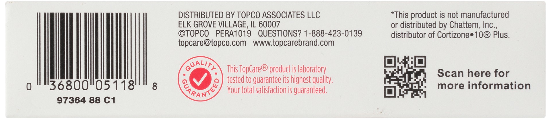 slide 2 of 6, TopCare Health Maximum Strength Hydrocortisone 1% Cream 1 oz, 1 oz
