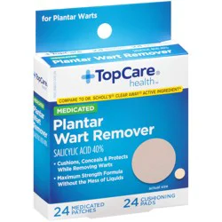 Topcare Plantar Wart Removers System 24 Ea