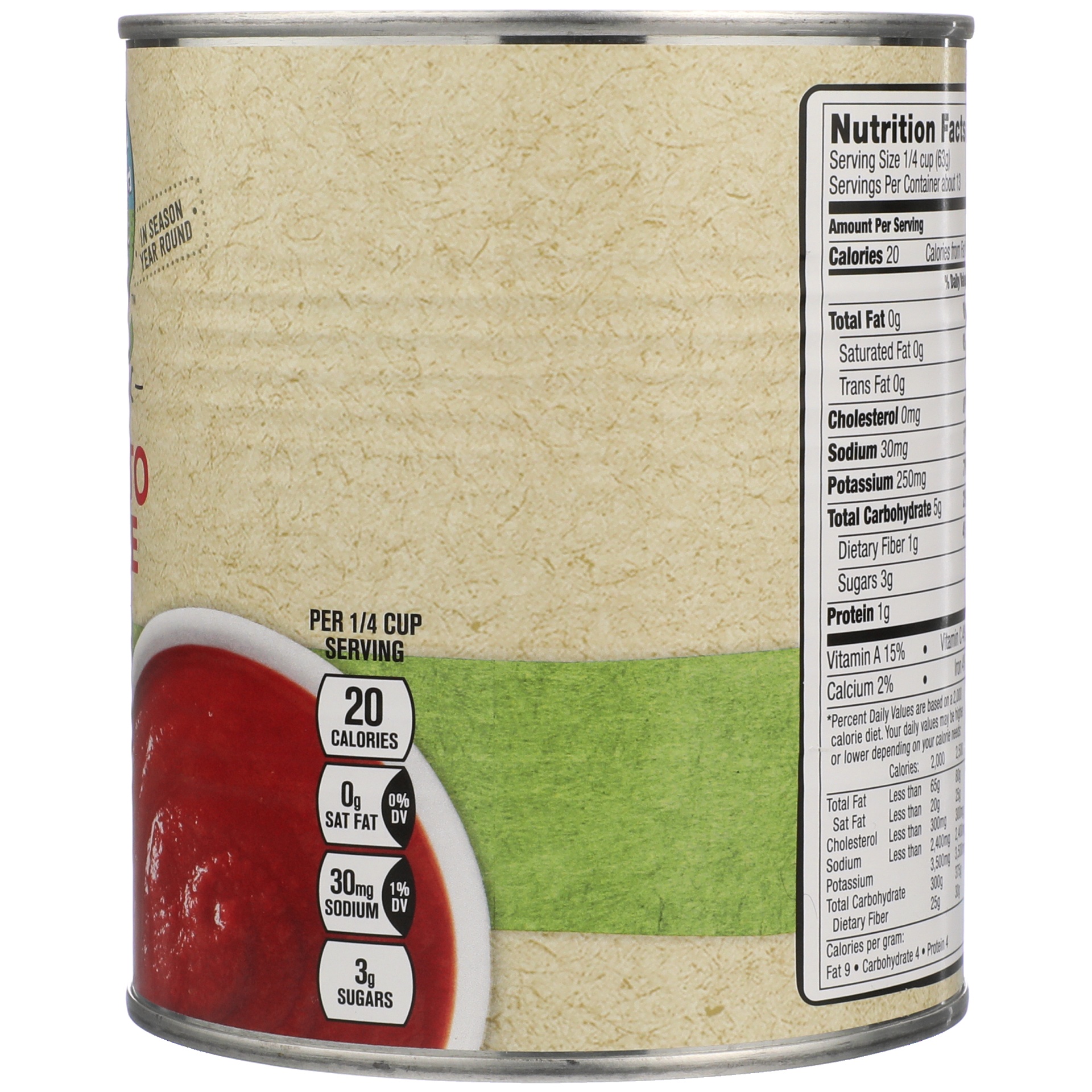 slide 3 of 6, Full Circle Market Tomato Puree, 28 oz