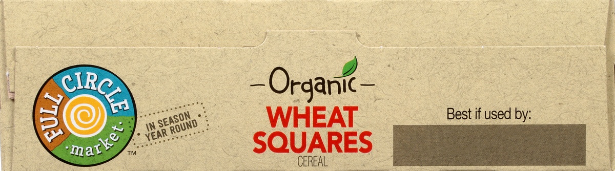 slide 7 of 10, Full Circle Market Organic Wheat Squares Cereal 13 oz, 13 oz
