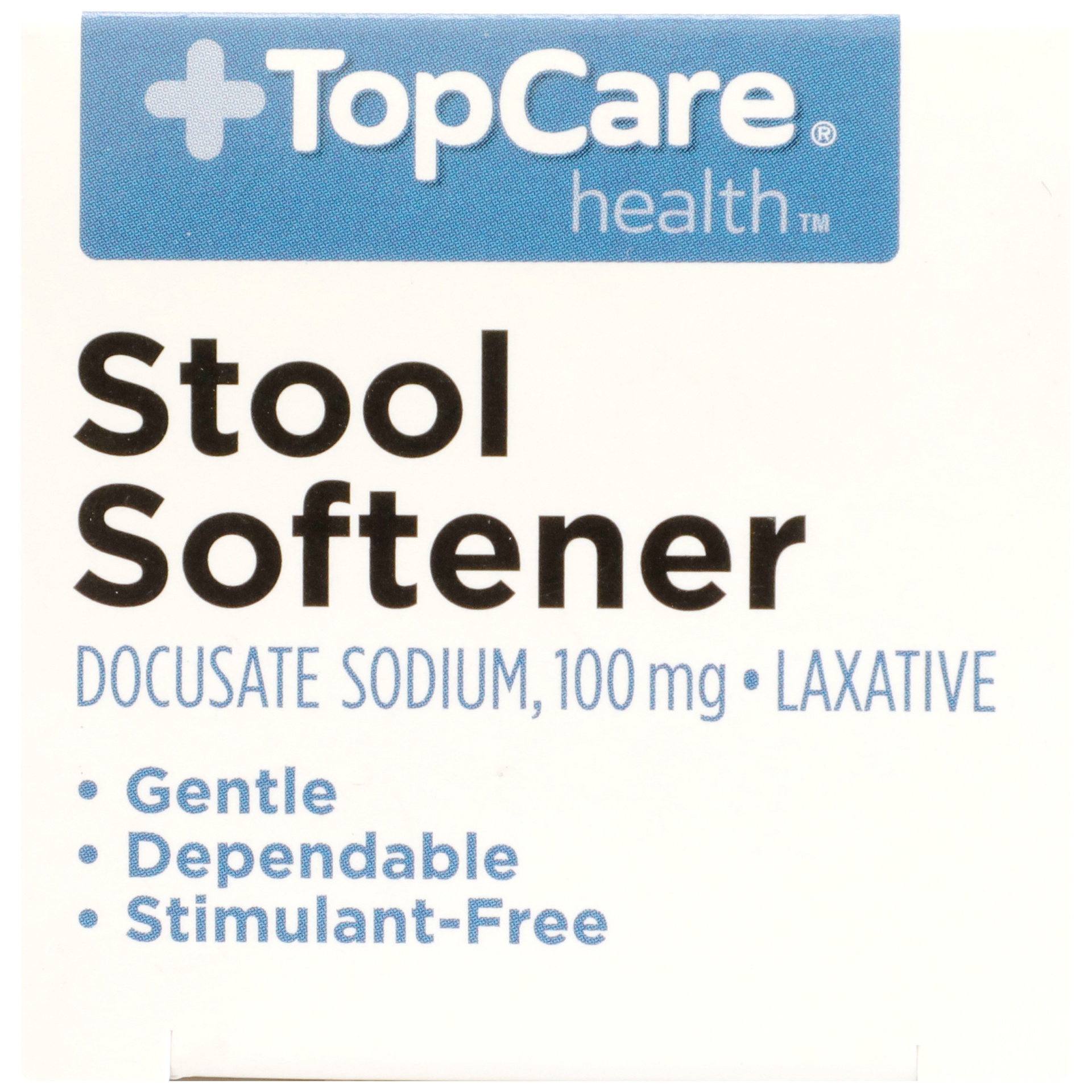 TopCare Stool Softener Laxative Gentle & Effective 60 ct Shipt