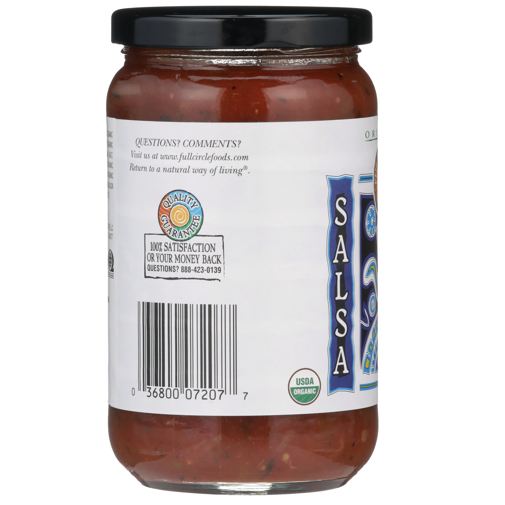 slide 5 of 6, Full Circle Market Full Circle Mild Salsa, 16 oz