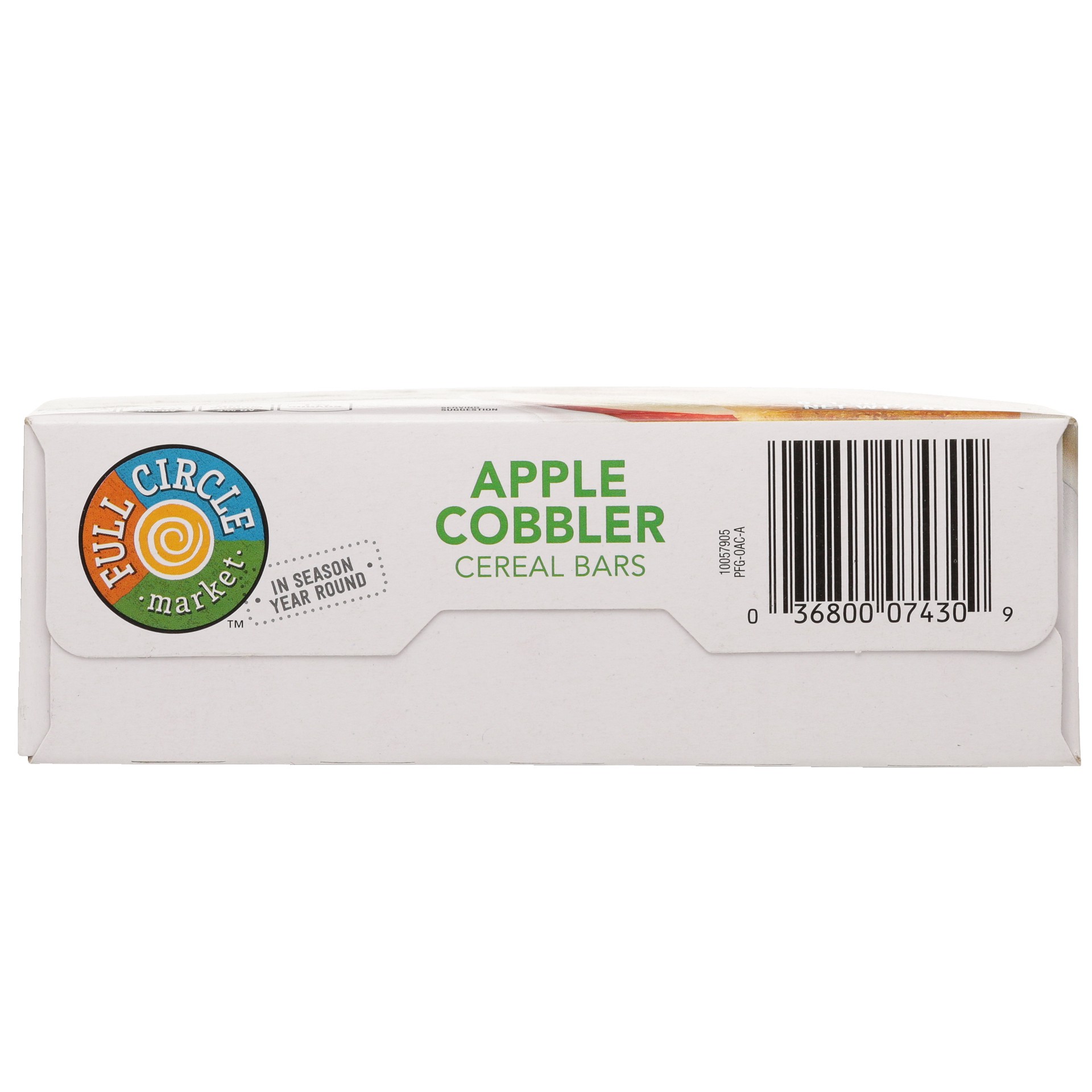 slide 4 of 6, Full Circle Market Apple Cobbler Cereal Bars 6 - 1.3 oz Bars, 6 ct
