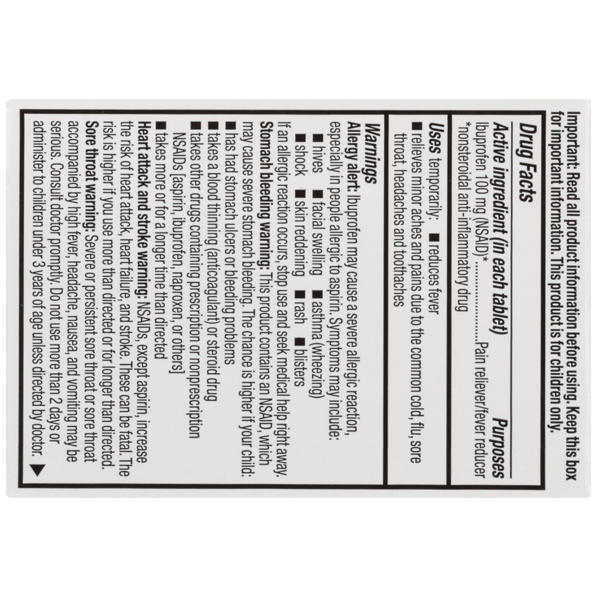 slide 3 of 6, TopCare Childrens Chewable Tablets 100Mg, 24 ct