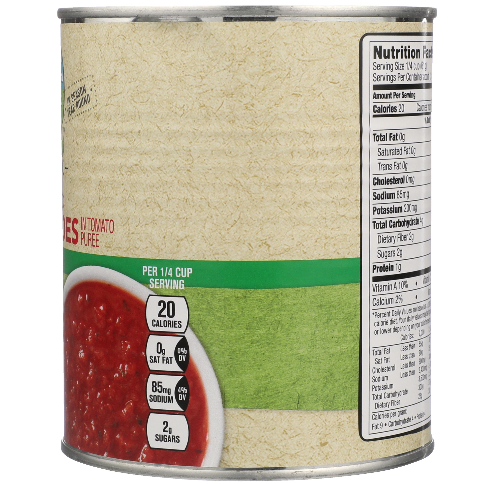 slide 5 of 6, Full Circle Market Organic Crushed with Basil Tomatoes in Tomato Puree 28 oz, 28 oz