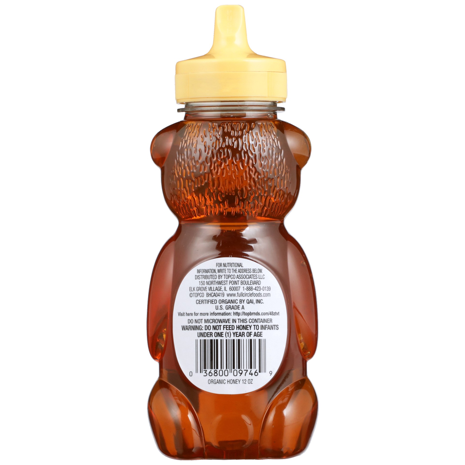 slide 6 of 6, Full Circle Market Organic Pure Honey 12 oz, 12 oz