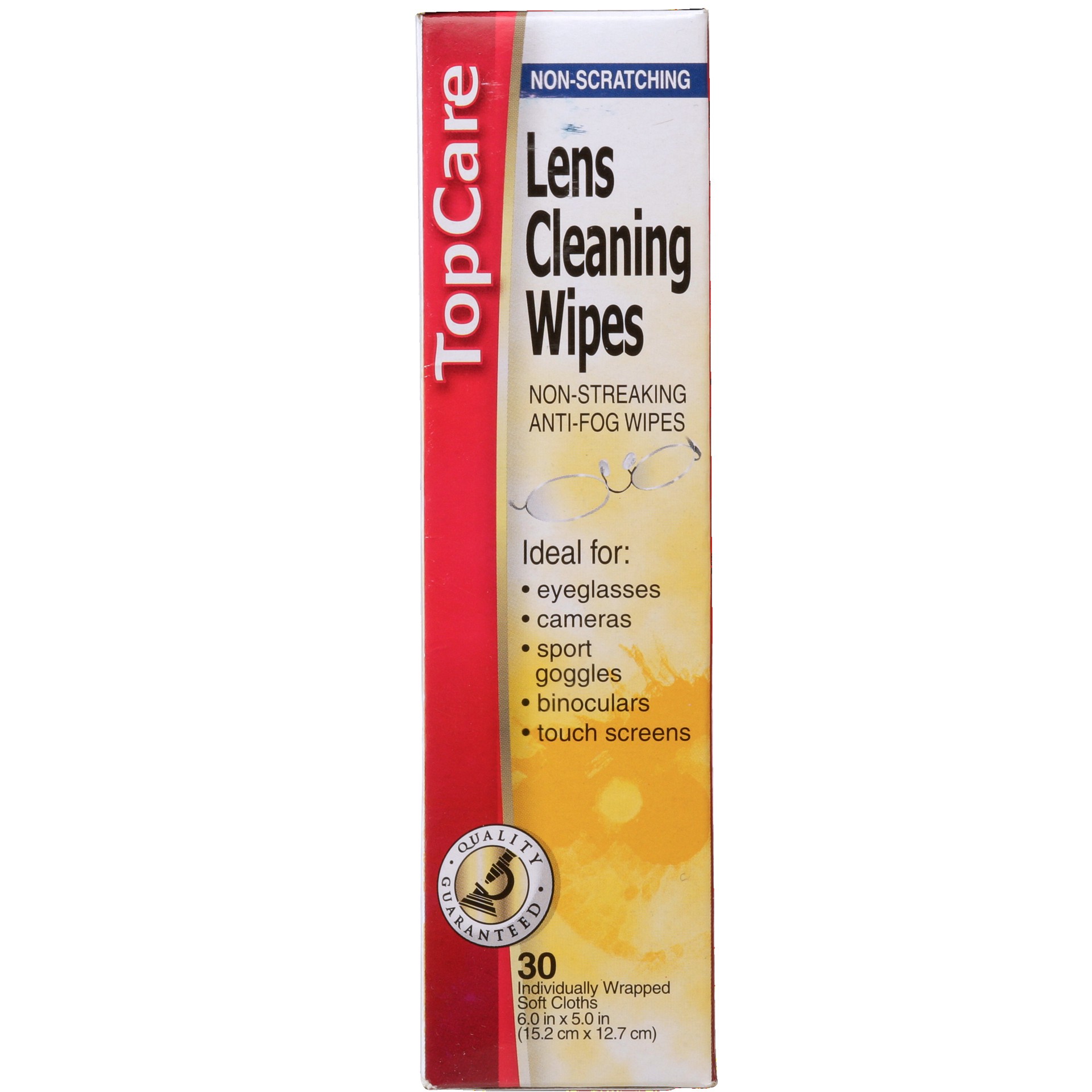 slide 2 of 6, TopCare Health Non-Scratching Lens Cleaning Wipes 30 ea, 30 ct