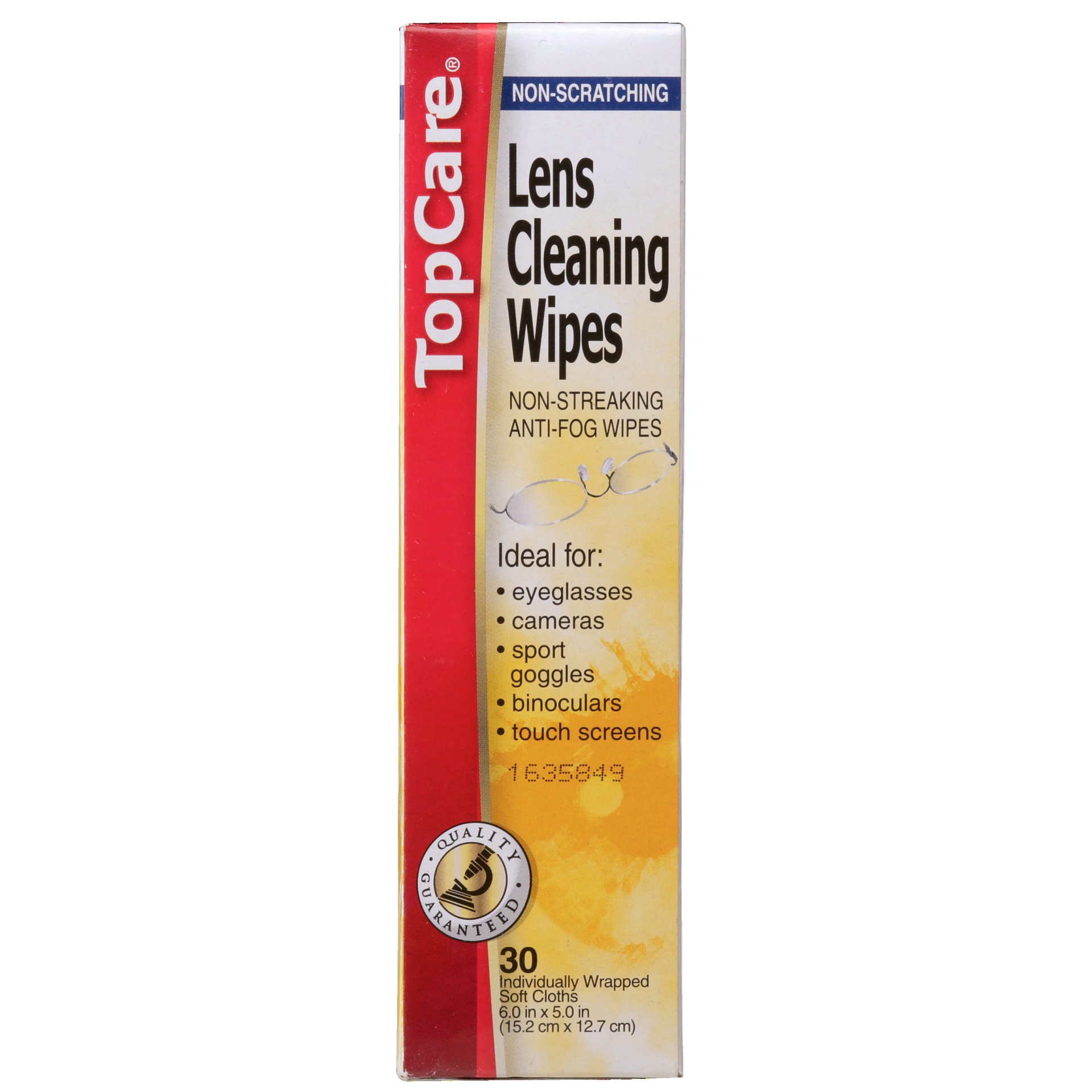 slide 2 of 6, TopCare Health Non-Scratching Lens Cleaning Wipes 30 ea, 30 ct
