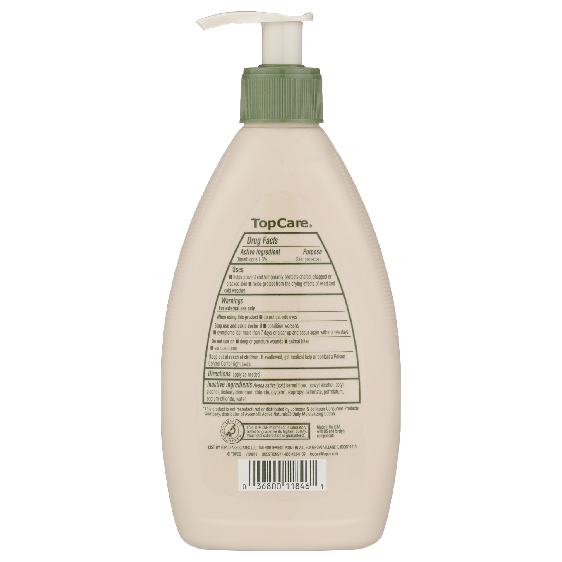slide 4 of 6, TopCare Daily Moisturizing Dimethicone Skin Protectant Lotion, Fragrance Free, 12 fl oz