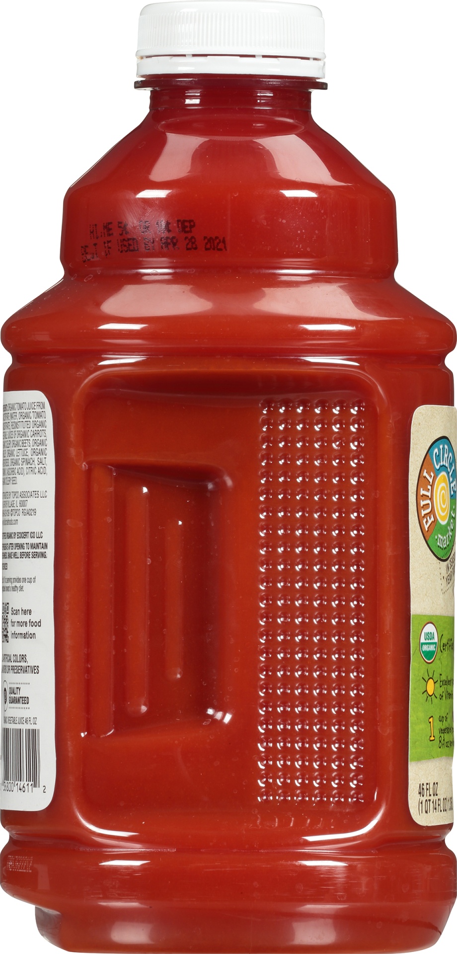 slide 5 of 6, Full Circle Market 100% Vegetable Juice From Concentrate - 46 fl oz, 46 fl oz