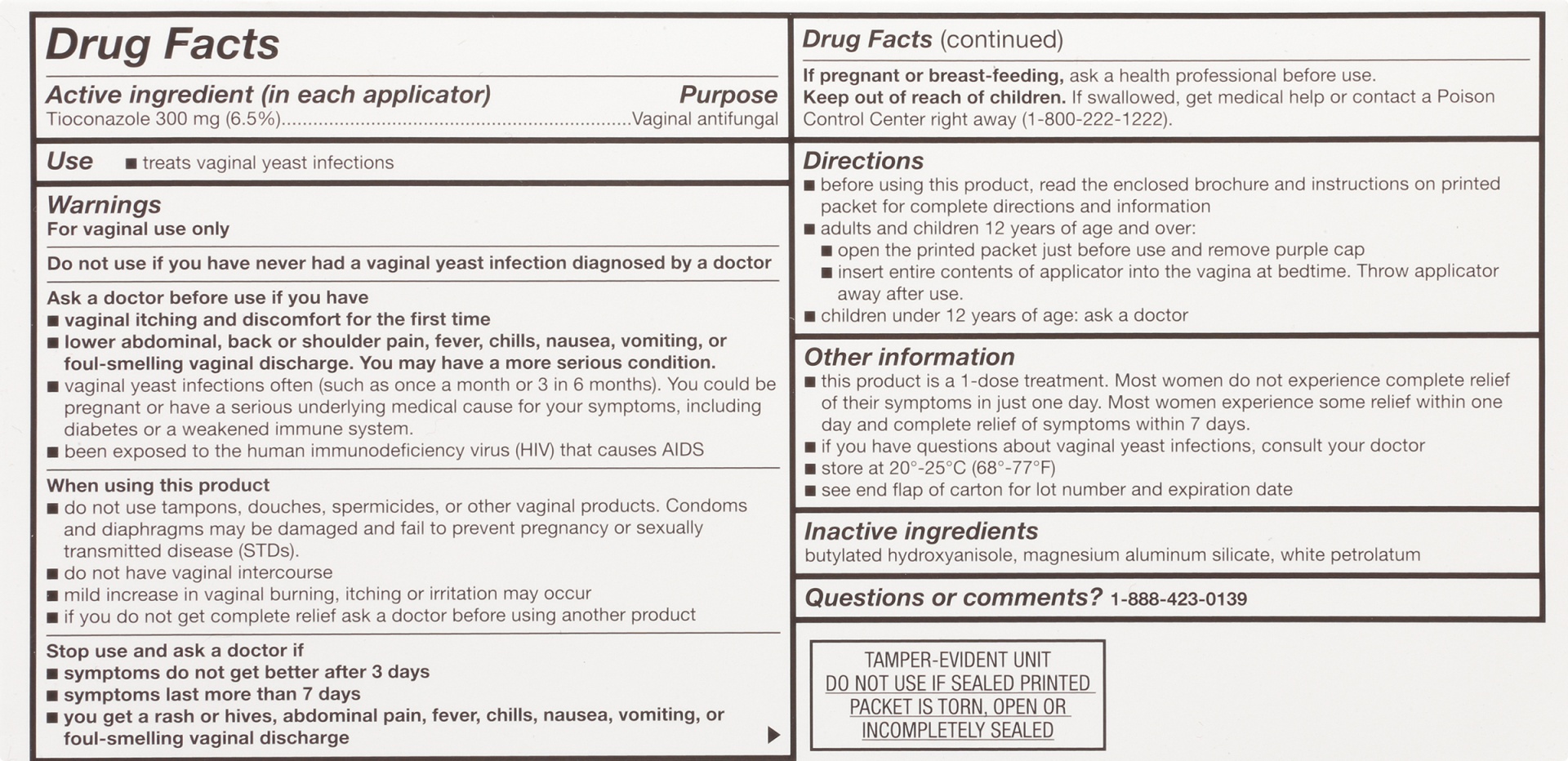 slide 6 of 6, TopCare Tioconazole 1-Dose, 4.6 g