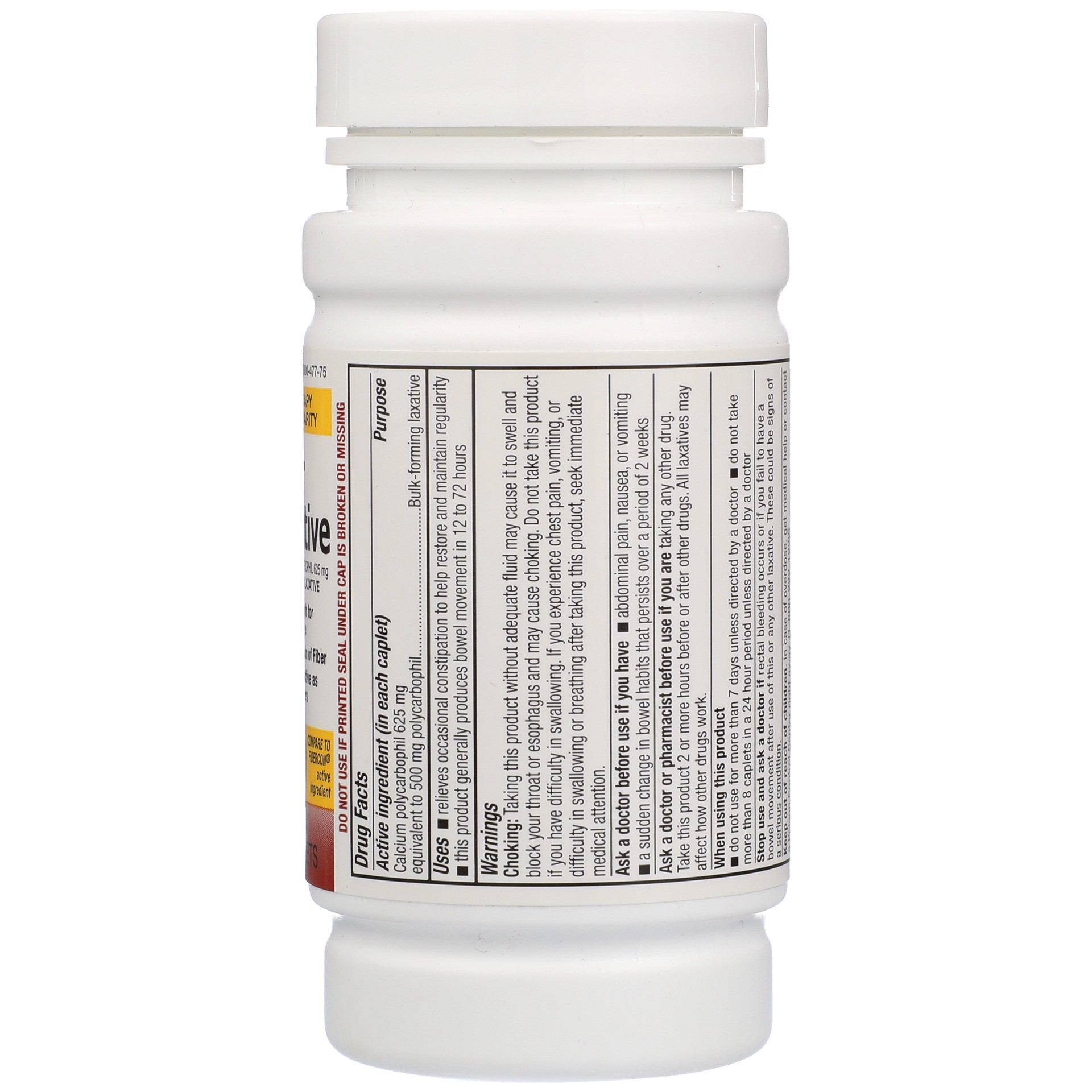 slide 3 of 6, TopCare Health Fiber Laxative 90 ea, 90 ct