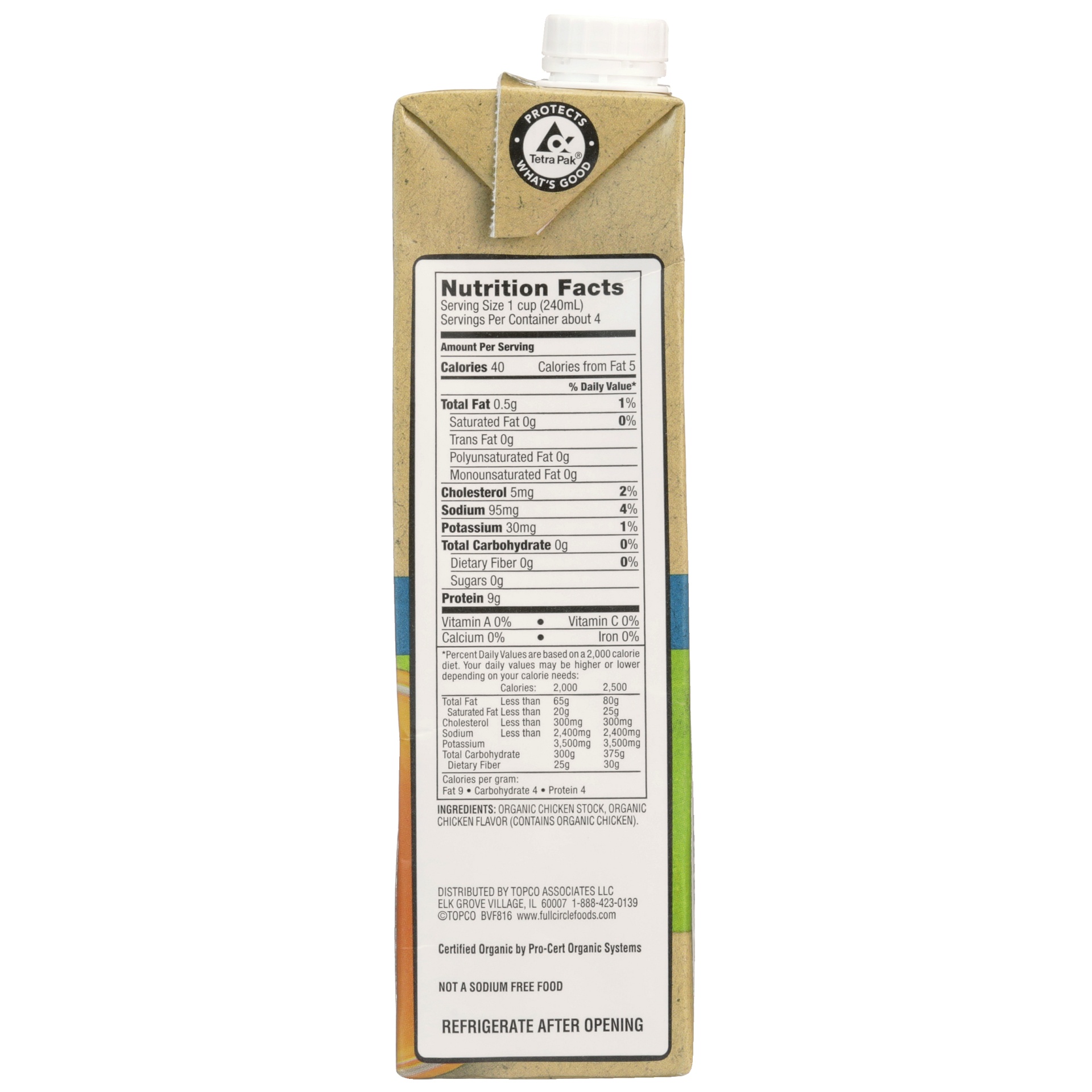 slide 5 of 6, Full Circle Market Organic Chicken Bone Broth - 32 oz, 32 oz