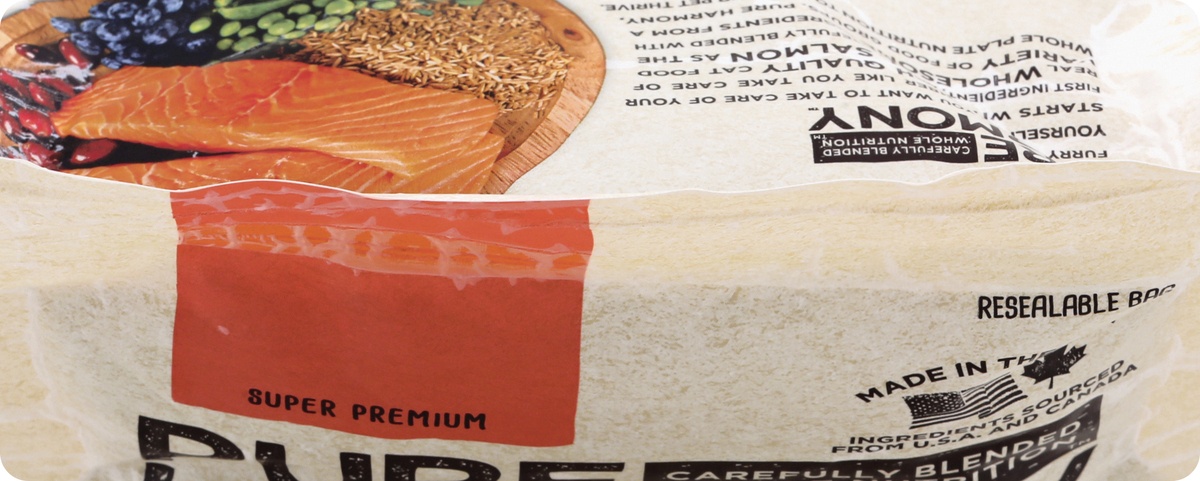 slide 2 of 9, Pure Harmony Super Premium Salmon & Brown Rice Recipe Cat Food 48 oz, 48 oz