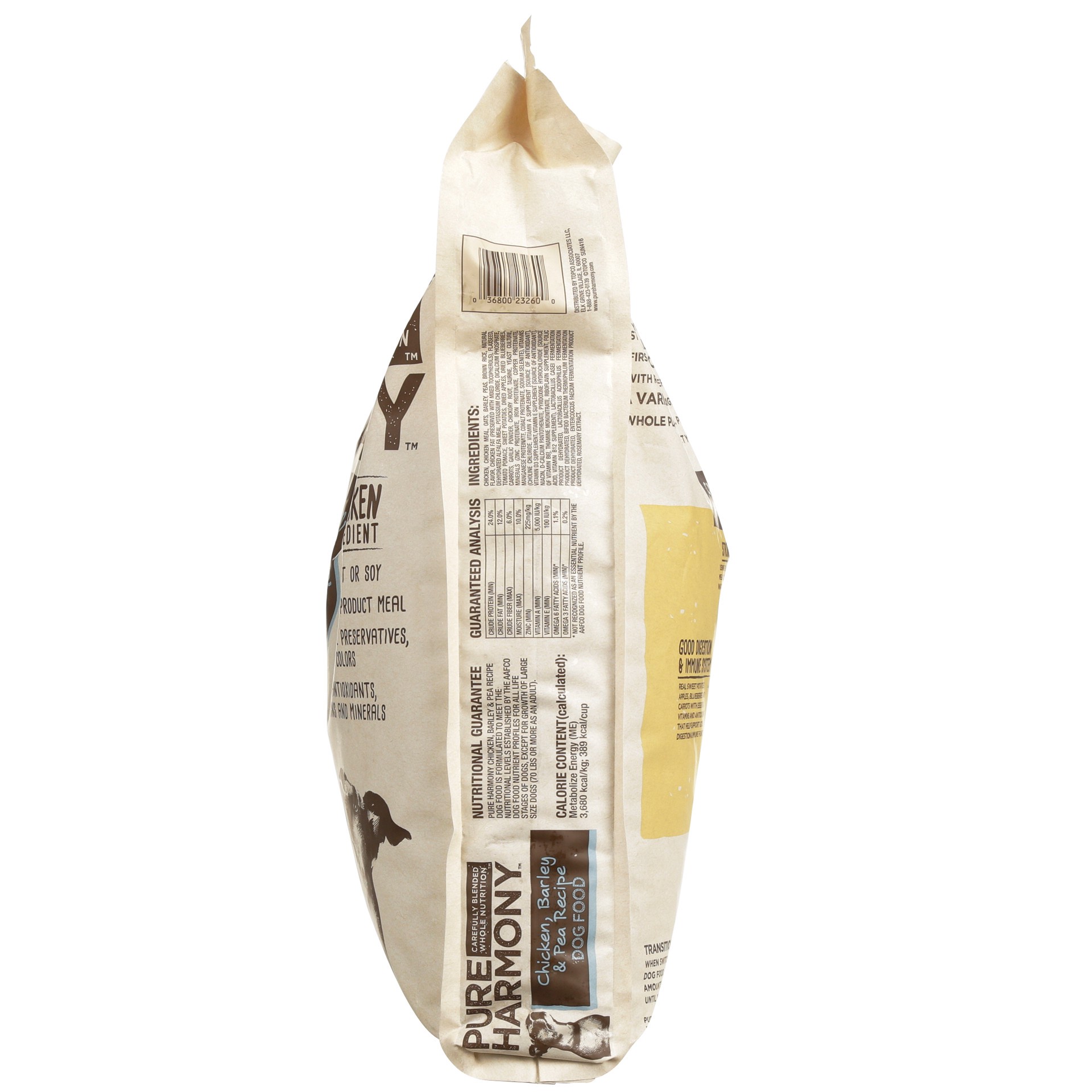 slide 6 of 6, Pure Harmony Super Premium Chicken, Barley & Pea Recipe Dog Food 14 lb, 14 lb