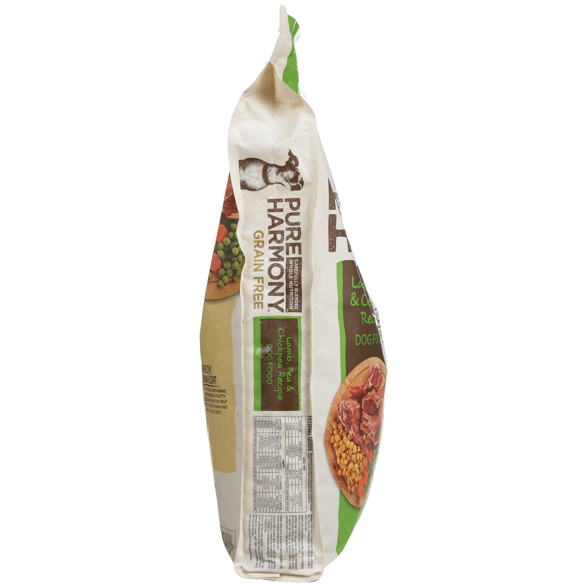 slide 2 of 6, Pure Harmony Grain Free Super Premium Lamb, Pea & Chickpea Recipe Dog Food 14 lb, 14 lb