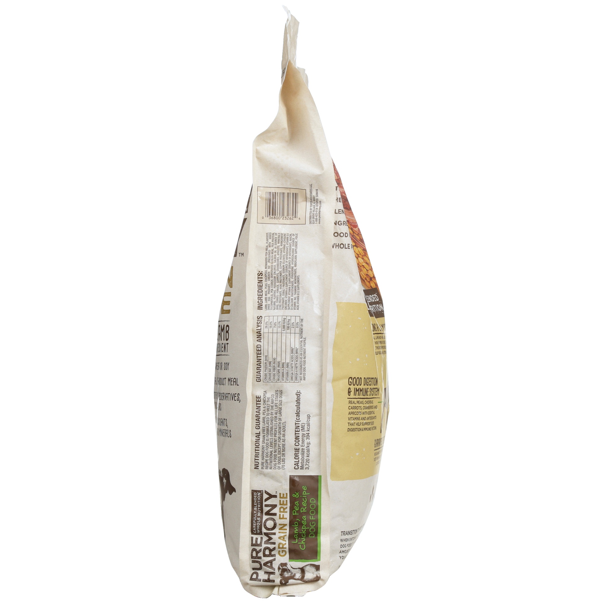 slide 5 of 6, Pure Harmony Grain Free Super Premium Lamb, Pea & Chickpea Recipe Dog Food 14 lb, 14 lb