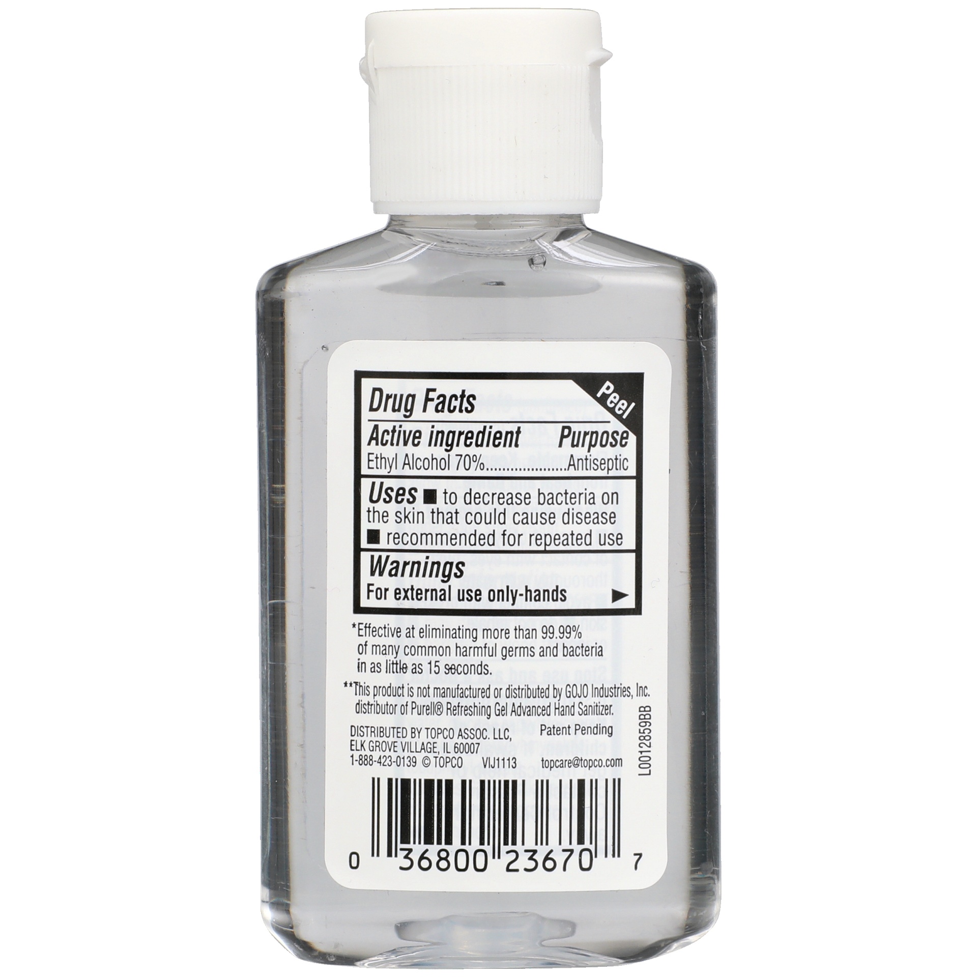 slide 2 of 6, TopCare Everyday Advanced Hand Sanitizer with Vitamin E 2 fl oz, 2 fl oz