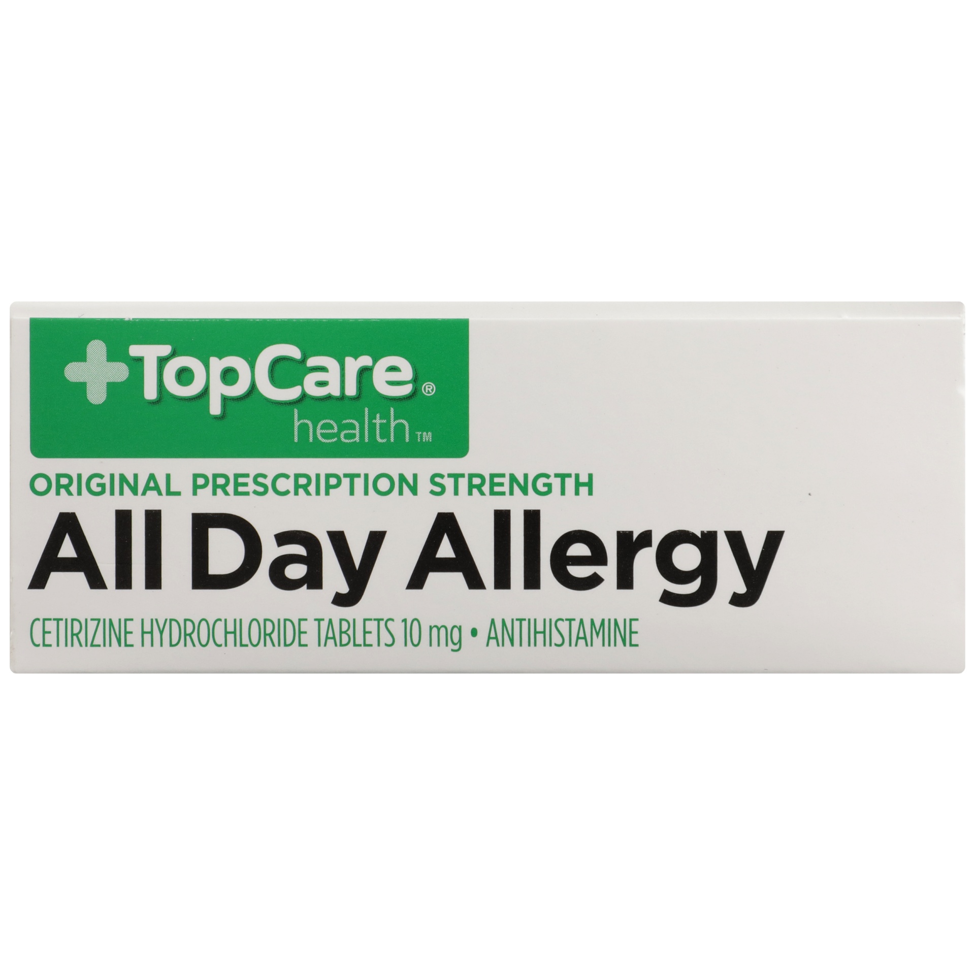 slide 6 of 6, TopCare Health Original Prescription Strength 10 mg All Day Allergy 45 Tablets, 45 ct