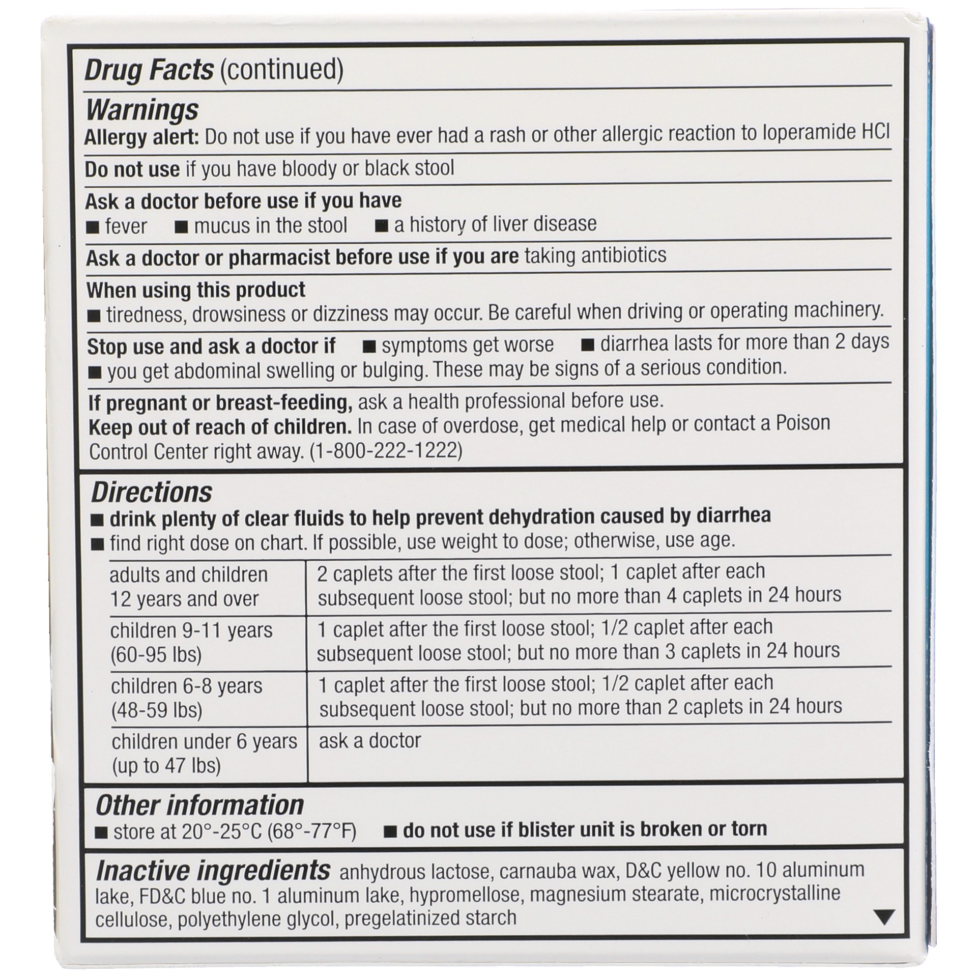 slide 2 of 6, TopCare Top Care Anti-Diarrheal Tablets, 6 ct