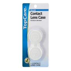 Topcare Health Deluxe Contact Lens Case 1 Pack