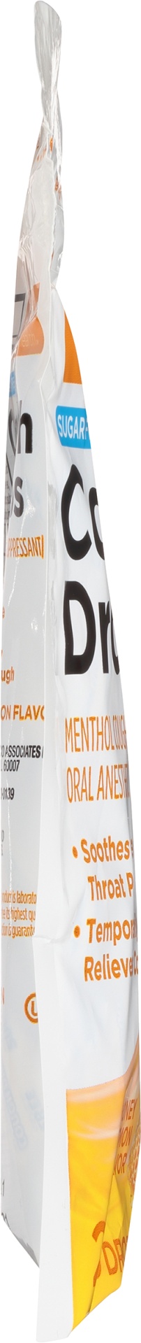 slide 4 of 6, TopCare Menthol Sugar Free Honey Lemon Cough Drops, 25 ct