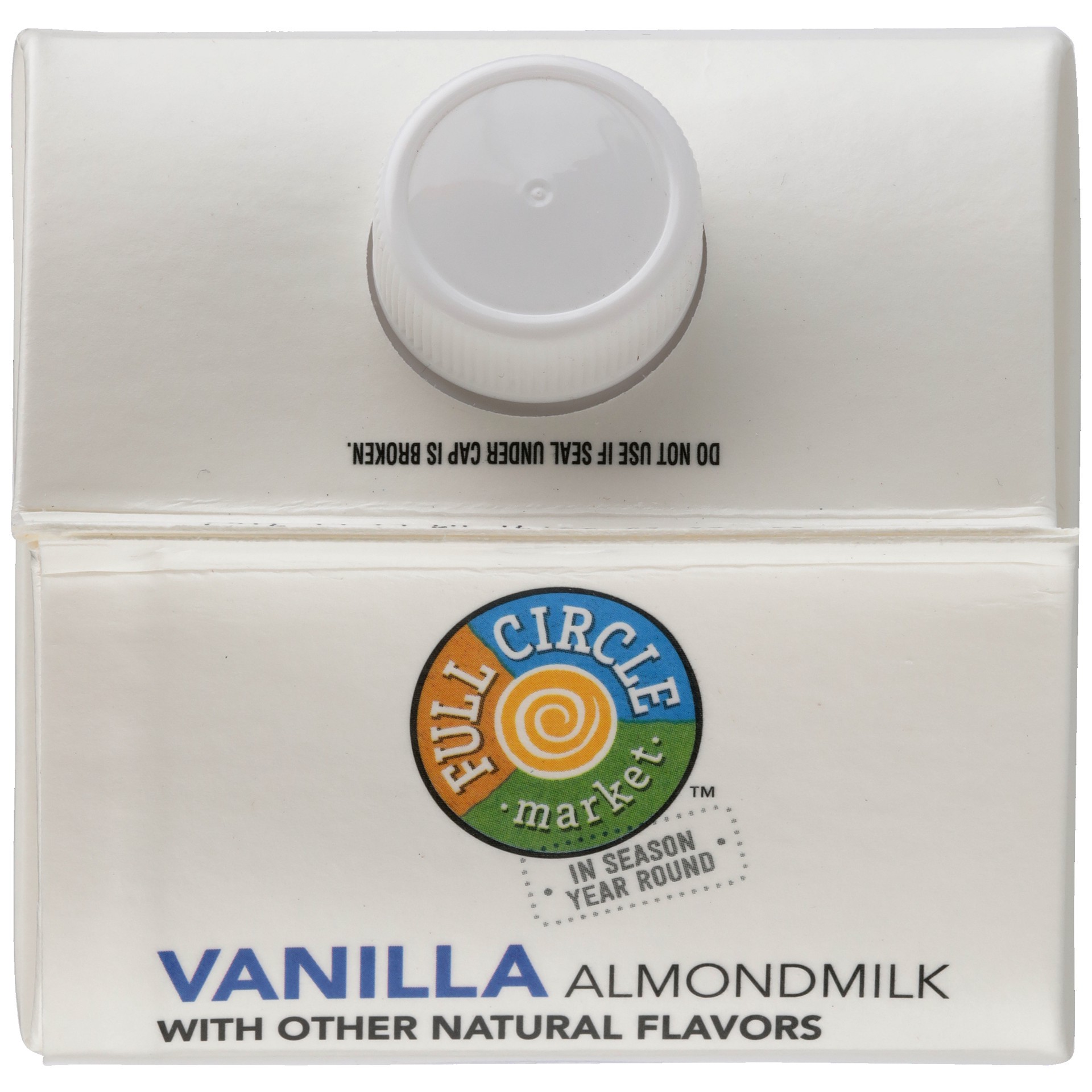 slide 2 of 6, Full Circle Market Full Circle Vanilla Almond Milk, 64 oz