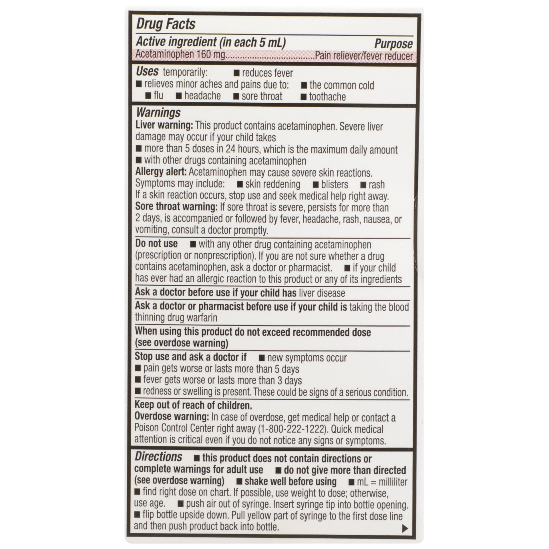 slide 3 of 6, TopCare TOP CARE Topcare Infants Pain & Fever Relief Drops, 1 fl oz