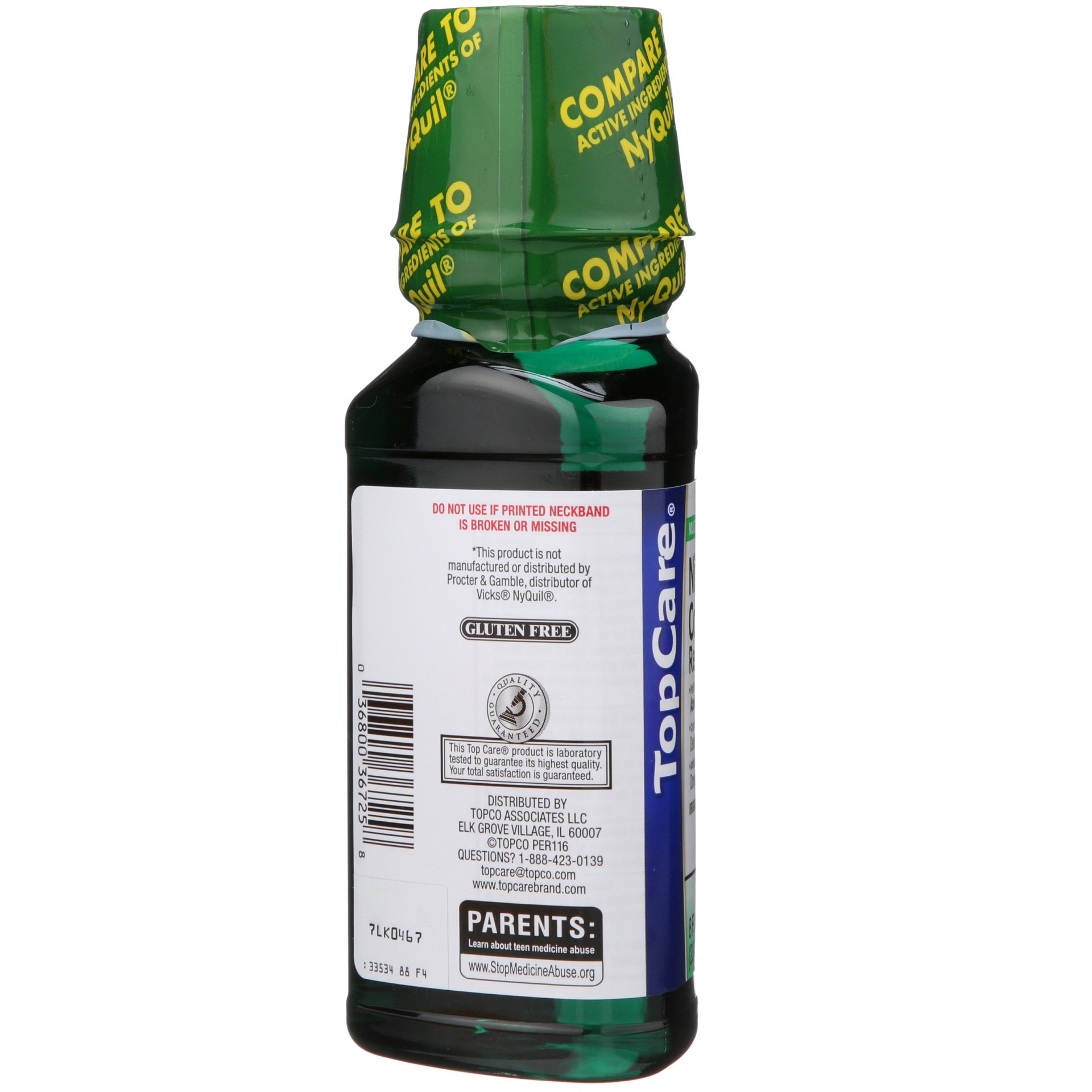 slide 4 of 6, TopCare Health Multi-Symptom Relief NiteTime Original Flavor Cold & Flu Relief 8 fl oz, 8 fl oz