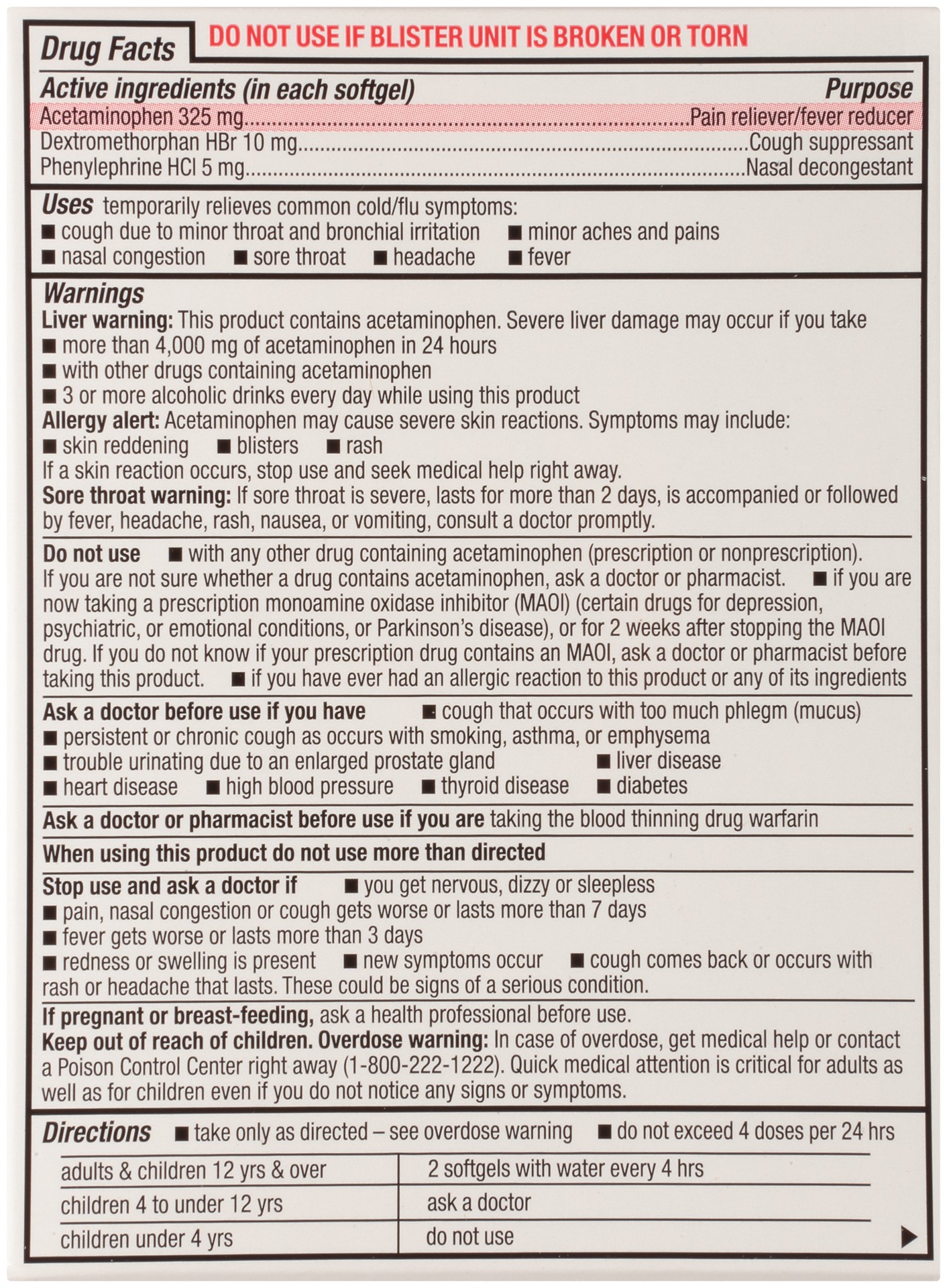slide 6 of 6, Topcare Cold Flu Relief Softgels Day, 24 ct