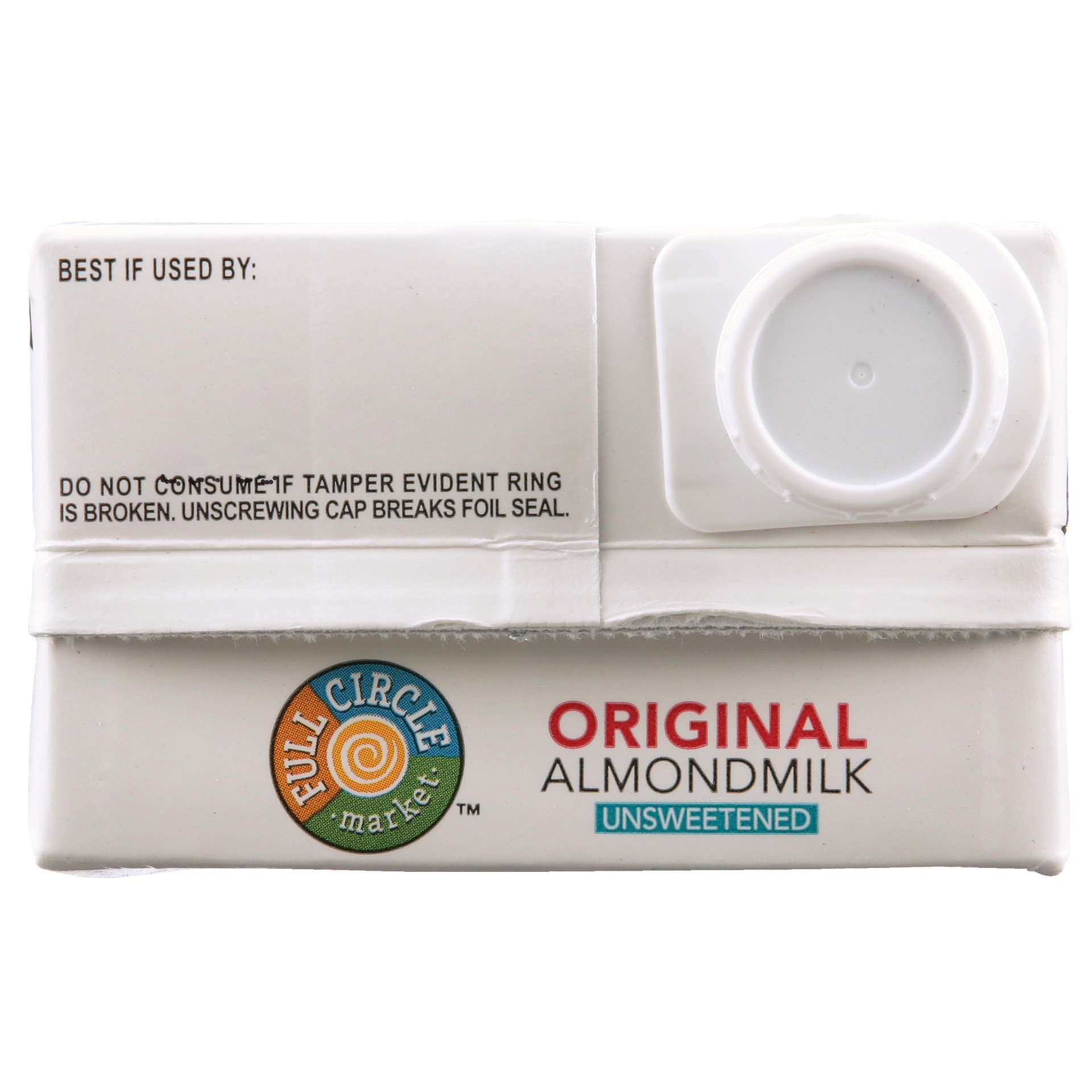 slide 5 of 6, Full Circle Market Almond Unsweetened Original Non-Dairy Beverage 32 oz, 32 oz