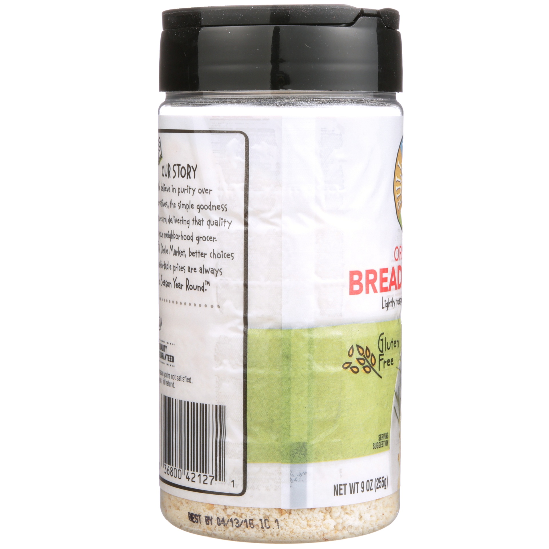 slide 2 of 6, Full Circle Market Gluten Free Original Bread Crumbs 9 oz, 9 oz