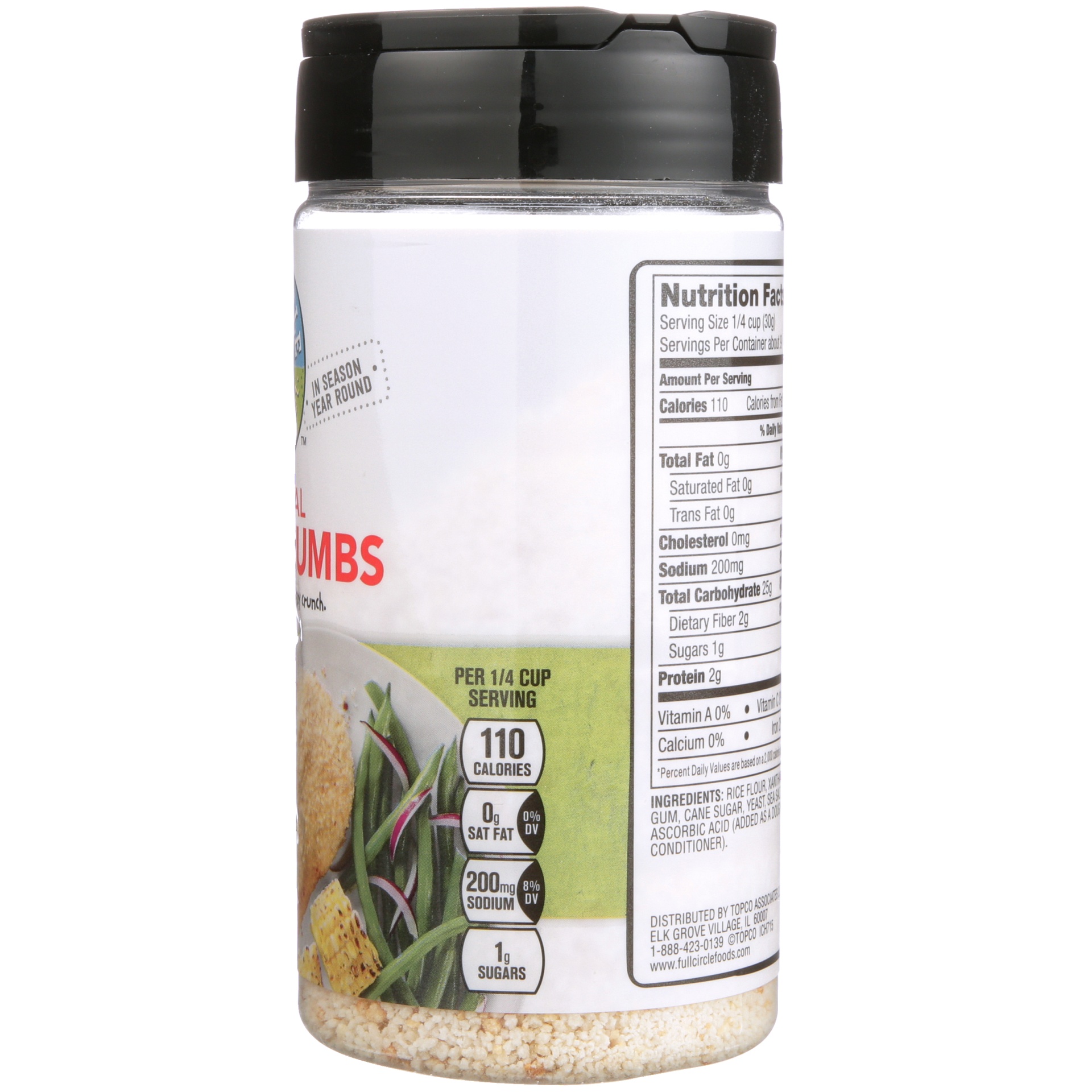 slide 5 of 6, Full Circle Market Gluten Free Original Bread Crumbs 9 oz, 9 oz