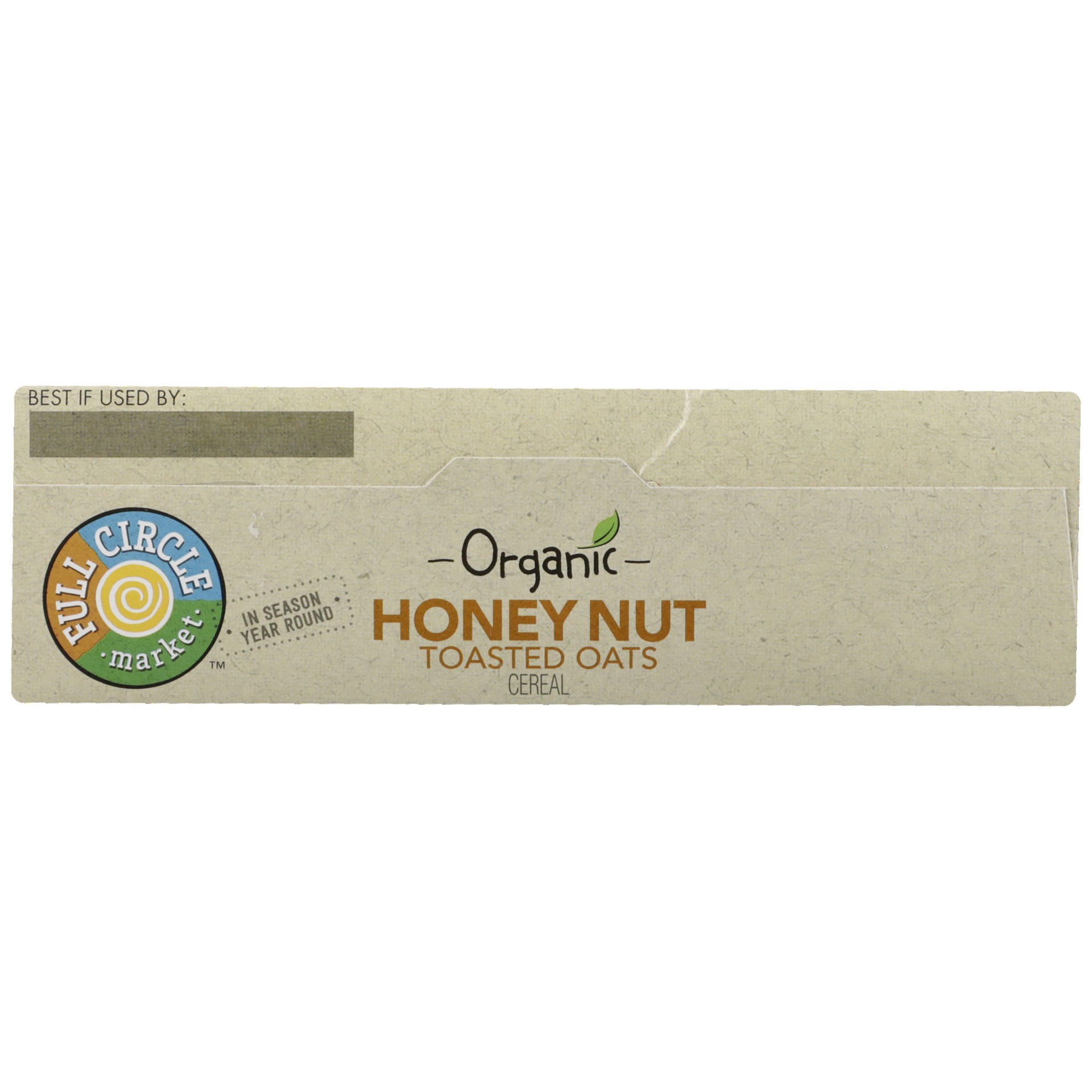 slide 2 of 6, Full Circle Market Organic Toasted Oats Honey Nut Cereal 12.25 oz, 12.25 oz