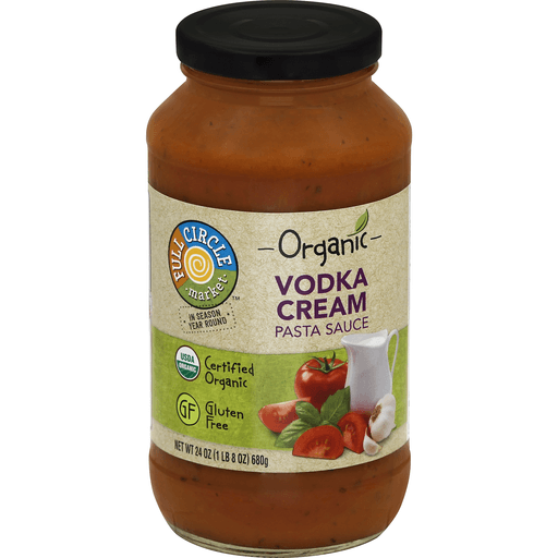 slide 2 of 2, Full Circle Market Vodka Cream Pasta Sauce, 24 oz
