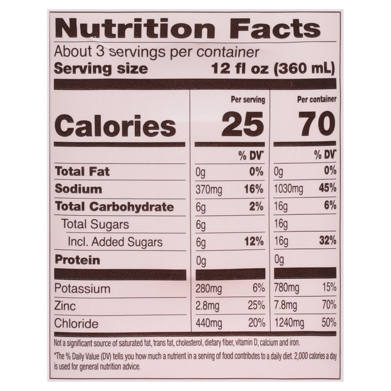 slide 4 of 5, TopCare Electrolyte Solution, Strawberry Lemonade, Advantage Care, 33.8 oz