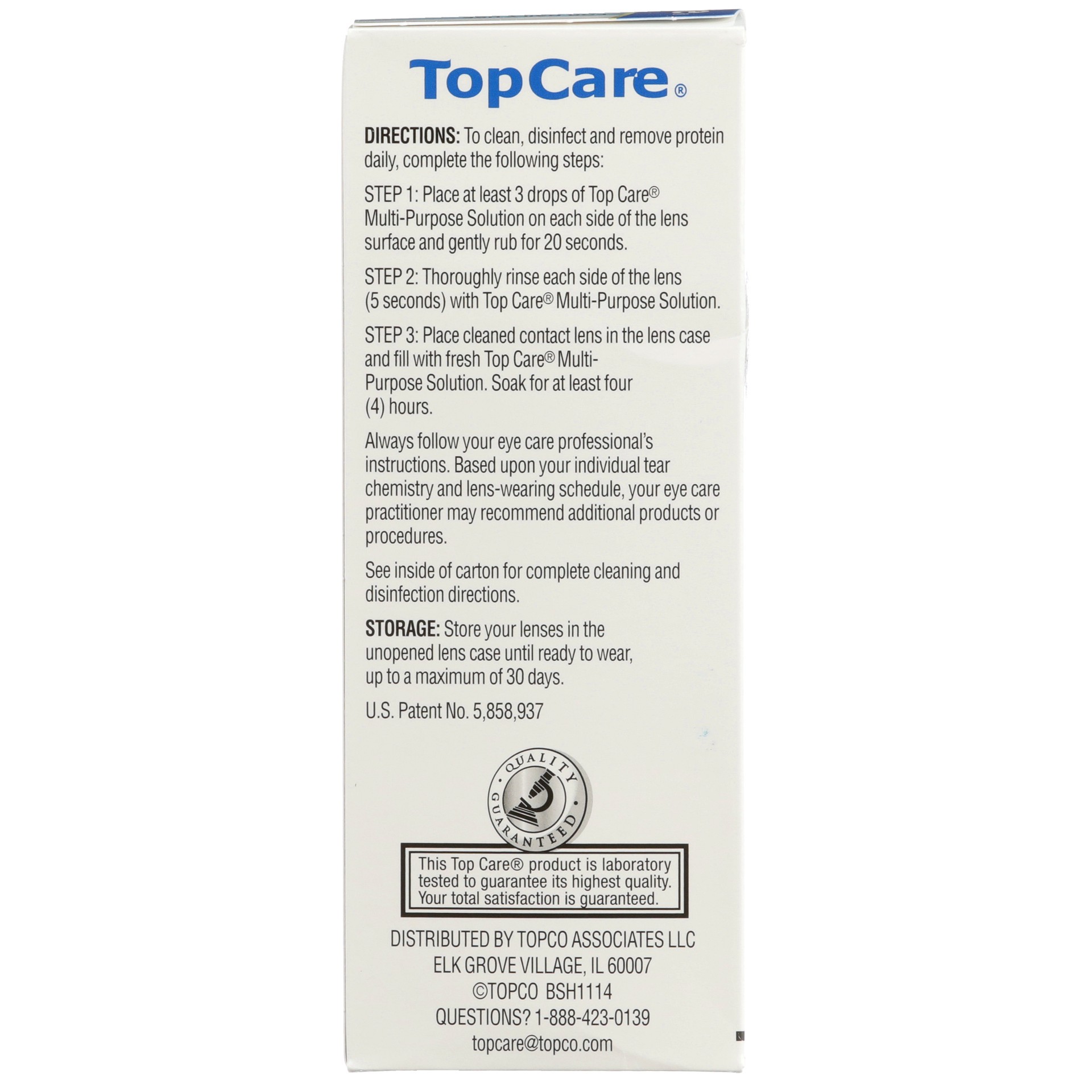 slide 2 of 6, TopCare Health Sterile Multi-Purpose Solution 12 fl oz, 12 fl oz