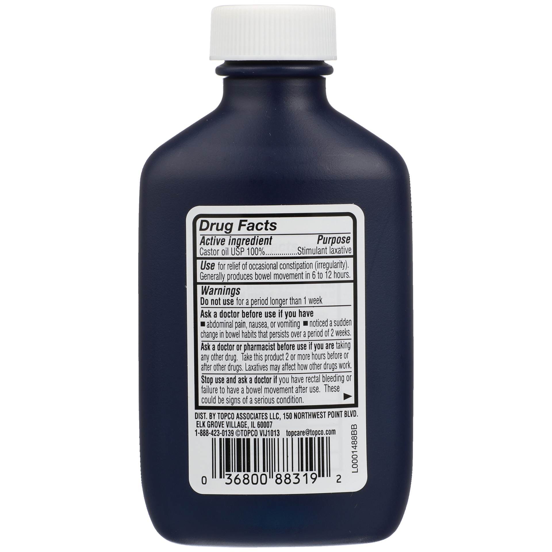 slide 4 of 6, TopCare Health Castor Oil U.S.P. 4 fl oz, 4 fl oz