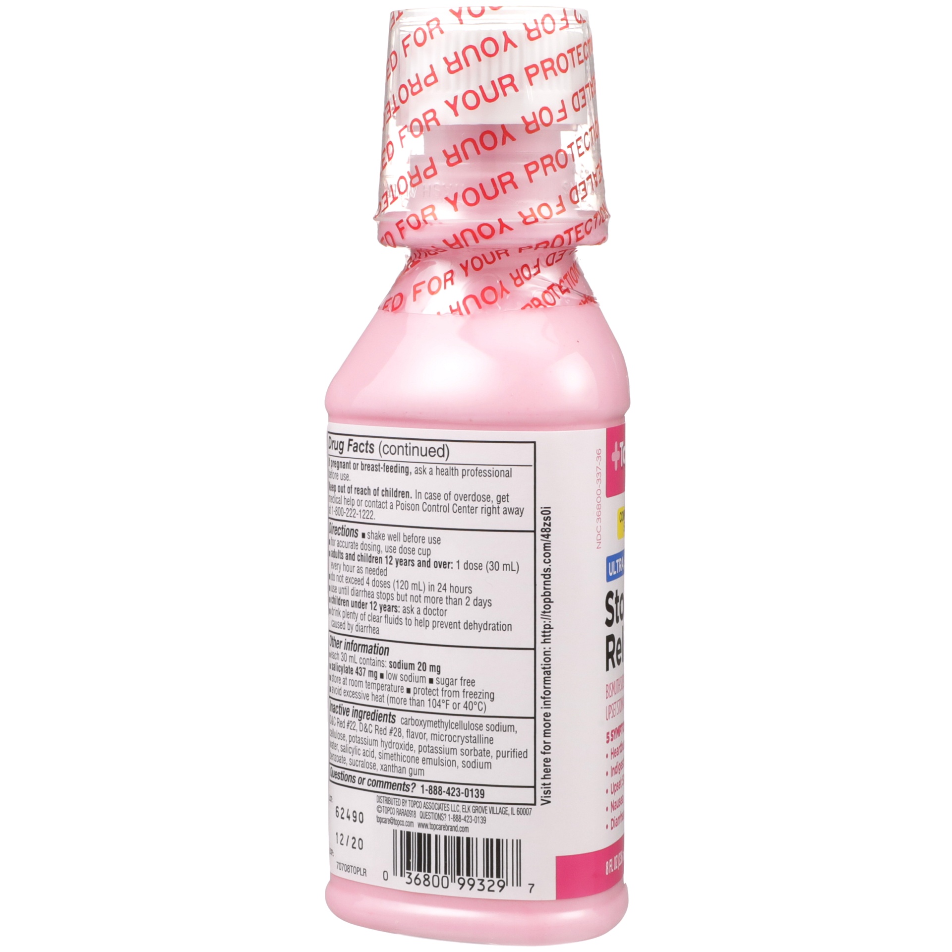 slide 5 of 6, TopCare Health Ultra Strength Stomach Relief 8 fl oz, 8 fl oz