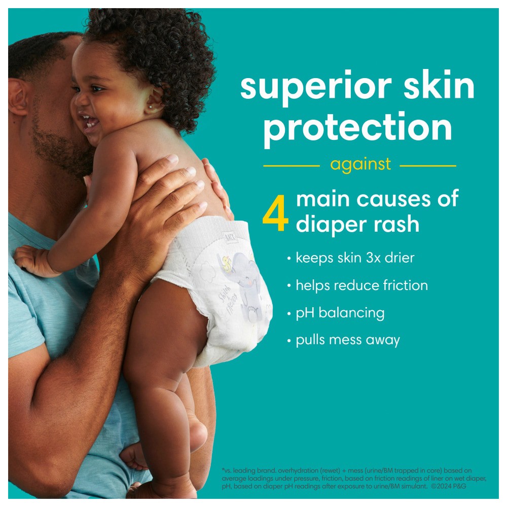 slide 4 of 6, Pampers Swaddlers Active Baby Diapers, Size 6, 84 Count, 84 ct