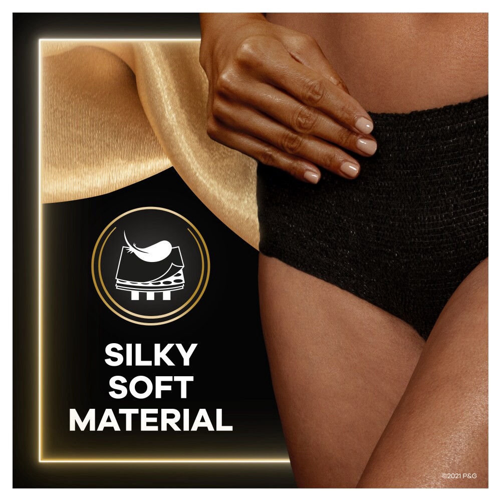 slide 2 of 8, Always ZZZ Overnight Disposable Period Underwear for Women Sz S-M, 360° Coverage for Worry-Free Nights, 7 Count, 7 ct