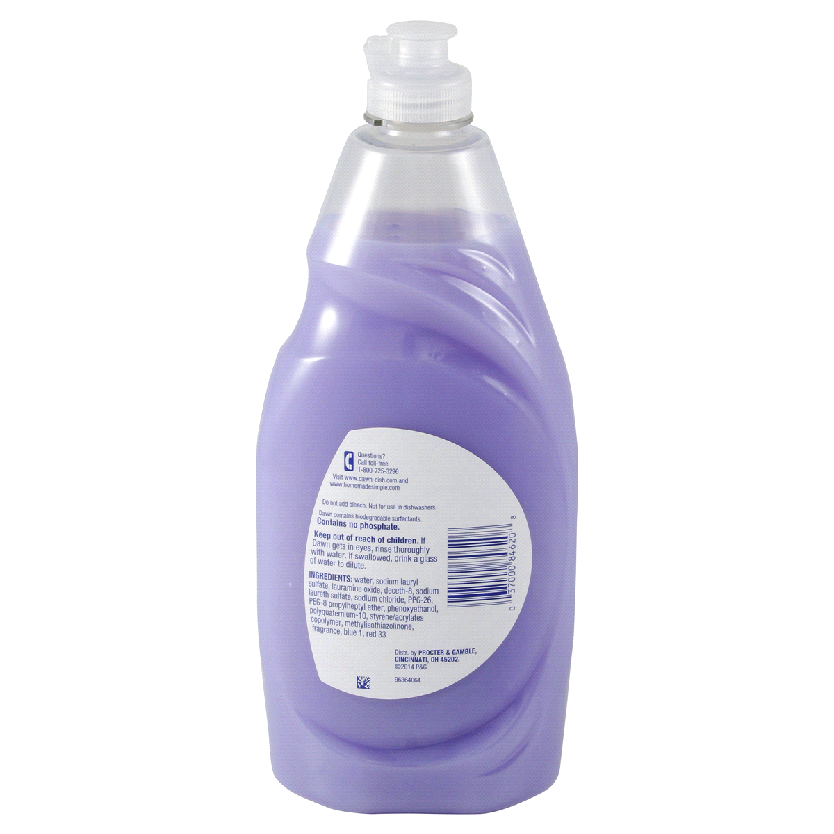 slide 2 of 2, Dawn Dishwashing Liquid 18 oz, 18 oz