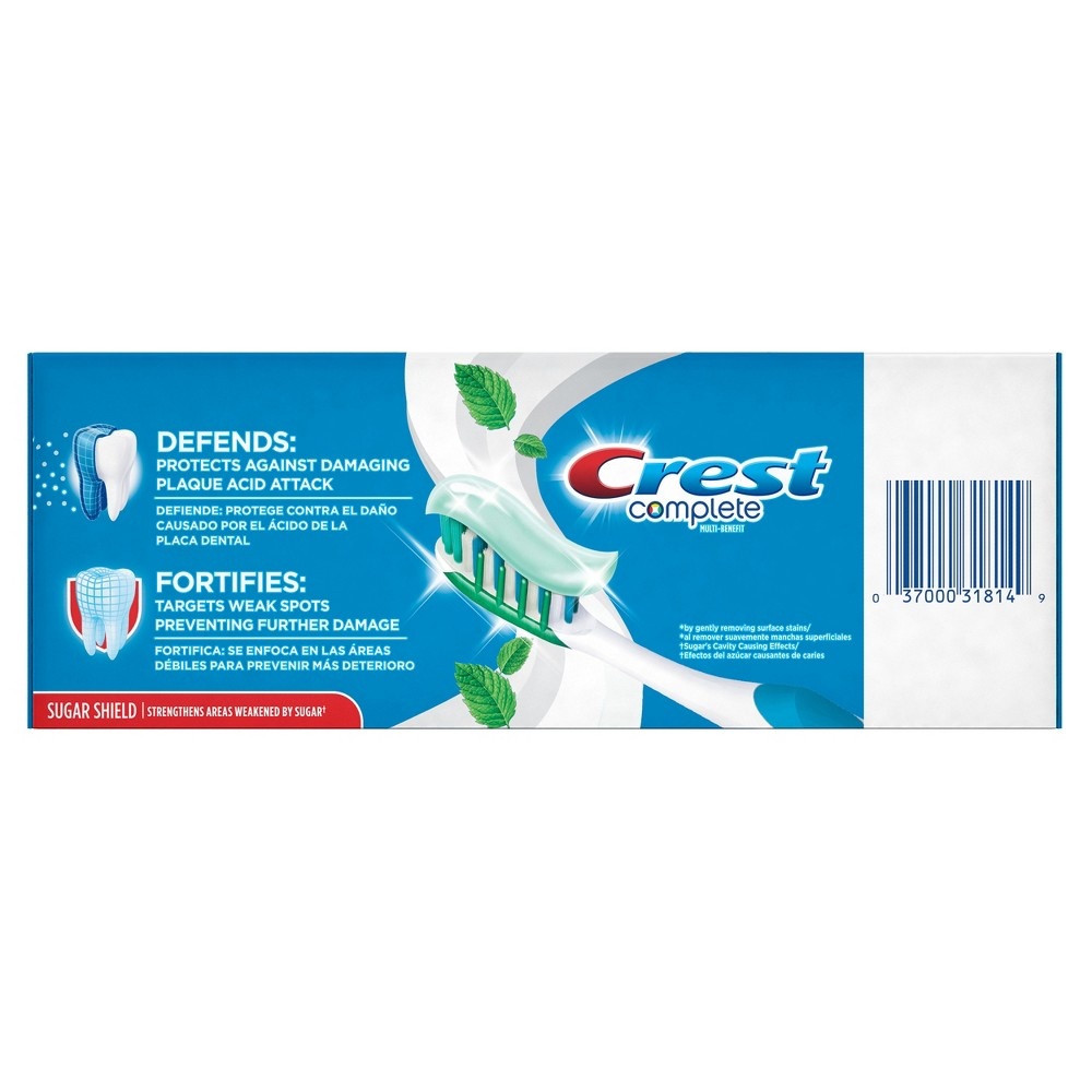 slide 5 of 8, Crest Complete Plus Extra Whitening Clean Mint Toothpaste Value Pack, 2 ct; 5.4 oz