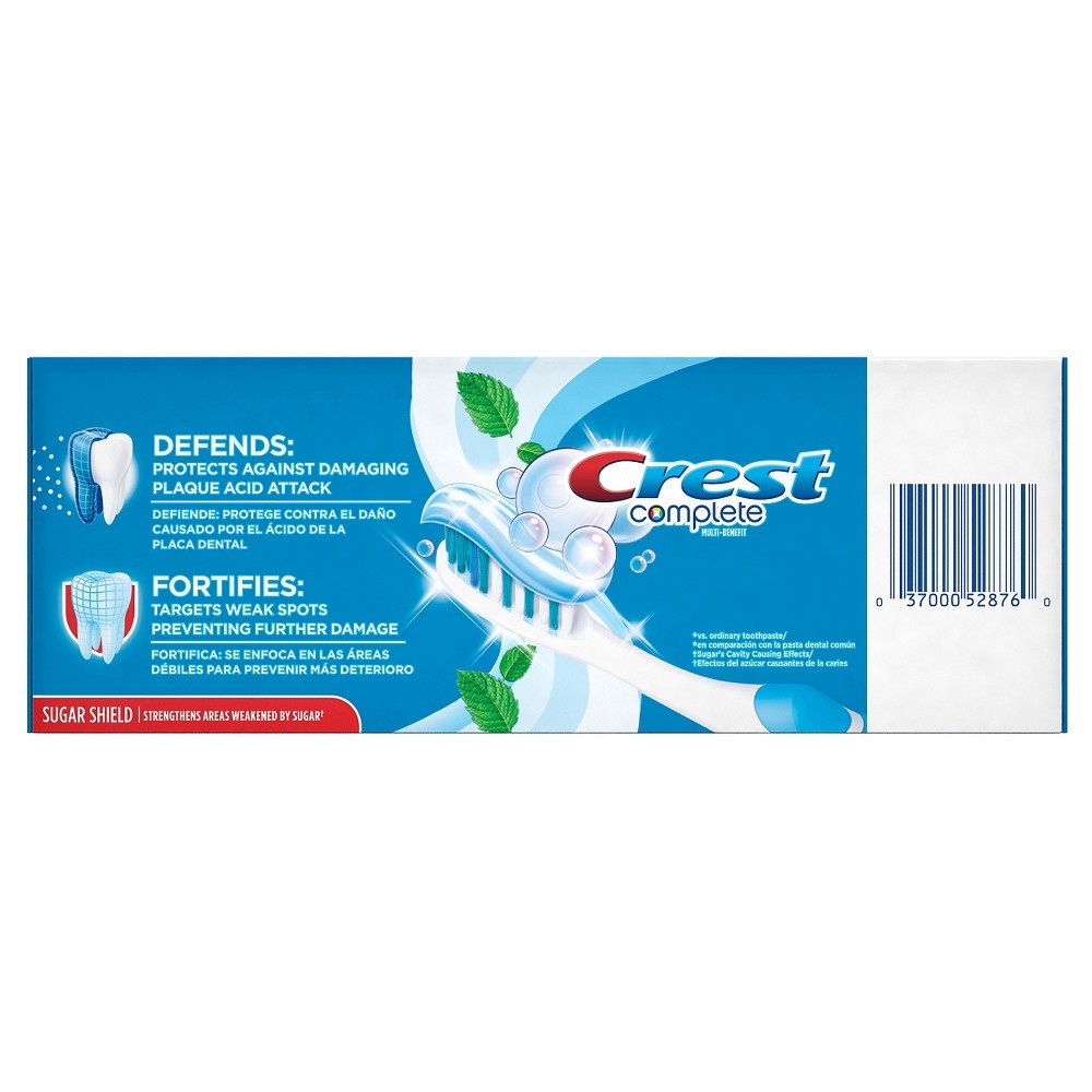 slide 2 of 2, Crest + Deep Clean Complete Whitening Toothpaste Effervescent Mint - 5.4oz/2pk, 10.8 oz