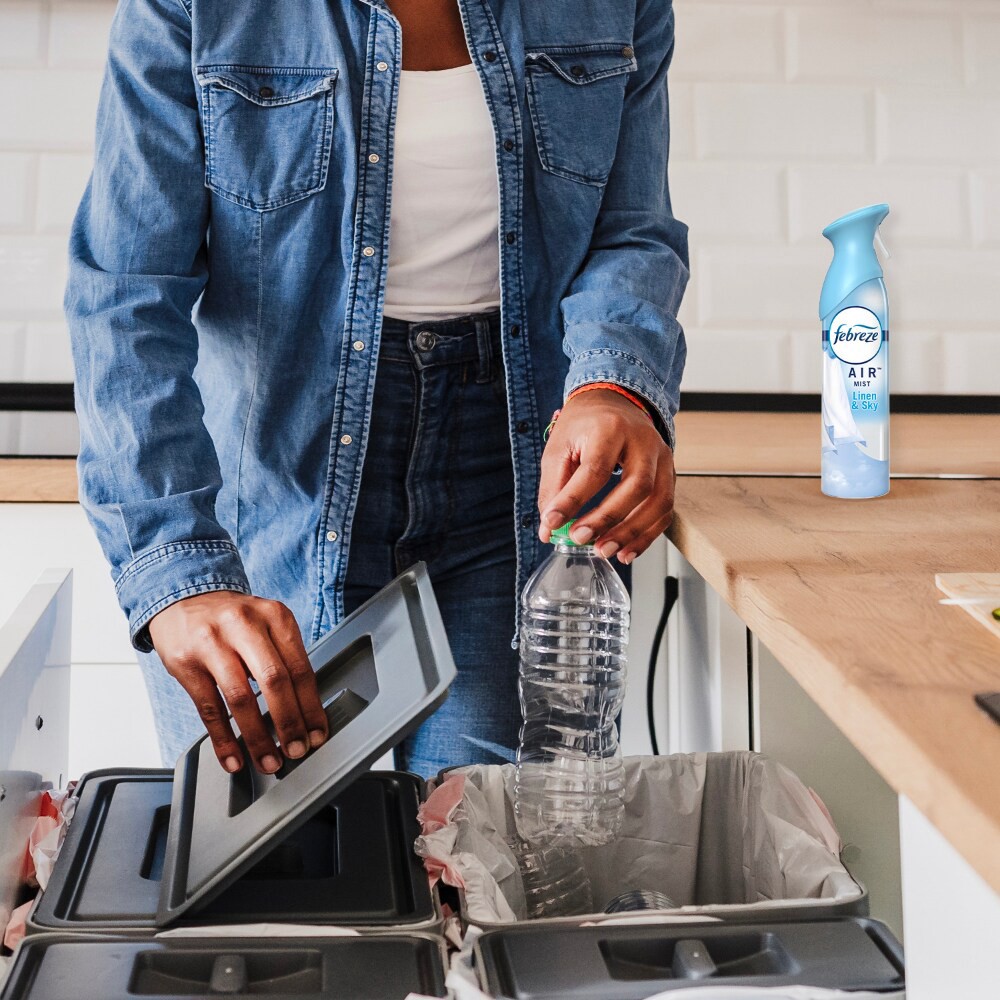 slide 2 of 6, Febreze Air Freshener Spray, Odor-Fighting Room Spray, Linen & Sky Scent, 8.8oz, 1 Count, 8.8 oz