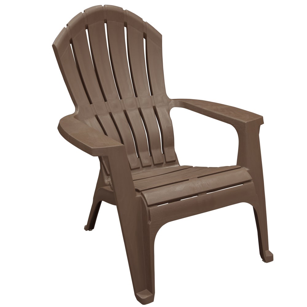 slide 1 of 1, Adams Realcomfort Adironack Chair - Earth Brown, 1 ct