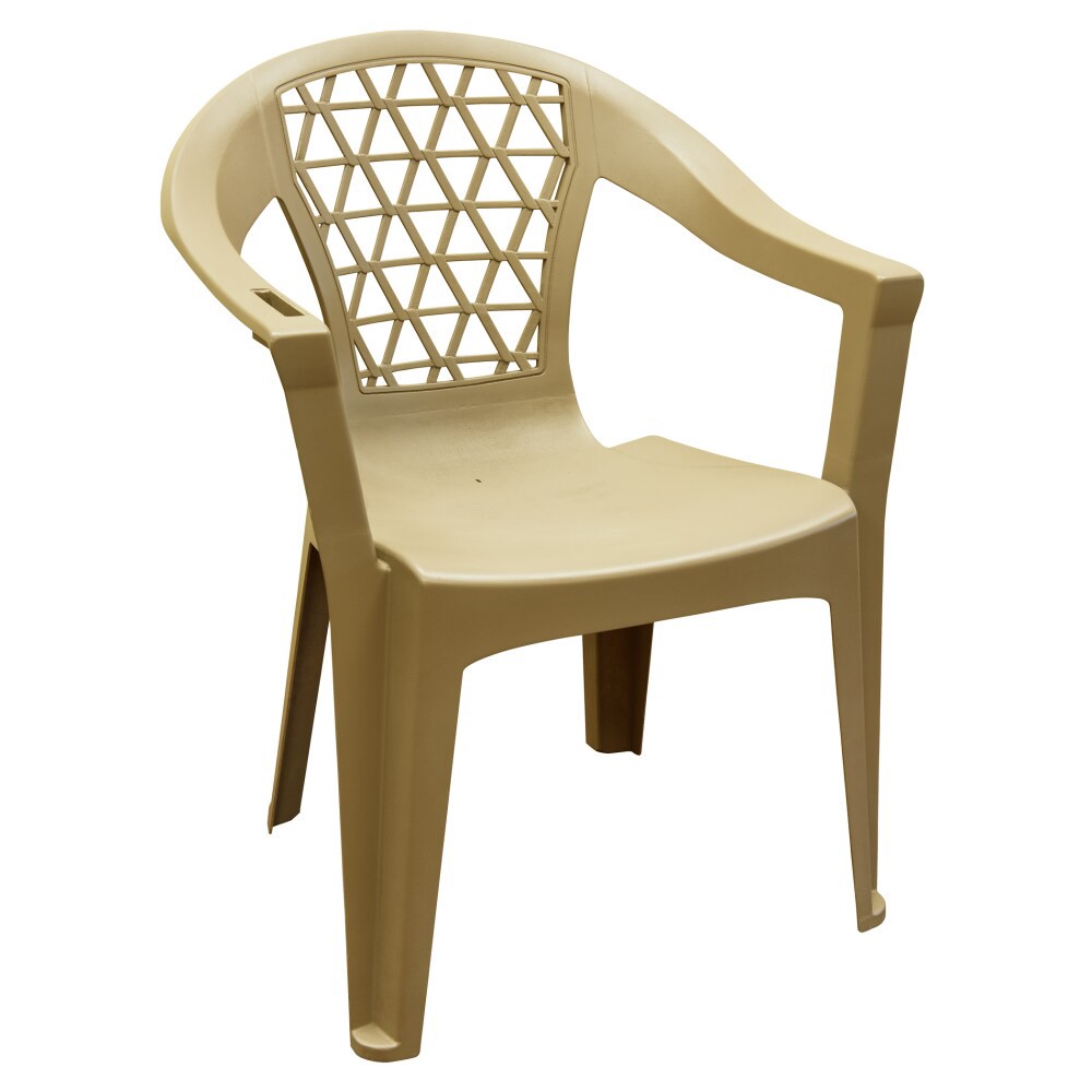 slide 1 of 1, Adams Manufacturing Penza Stack Chair - Latte, 32 oz