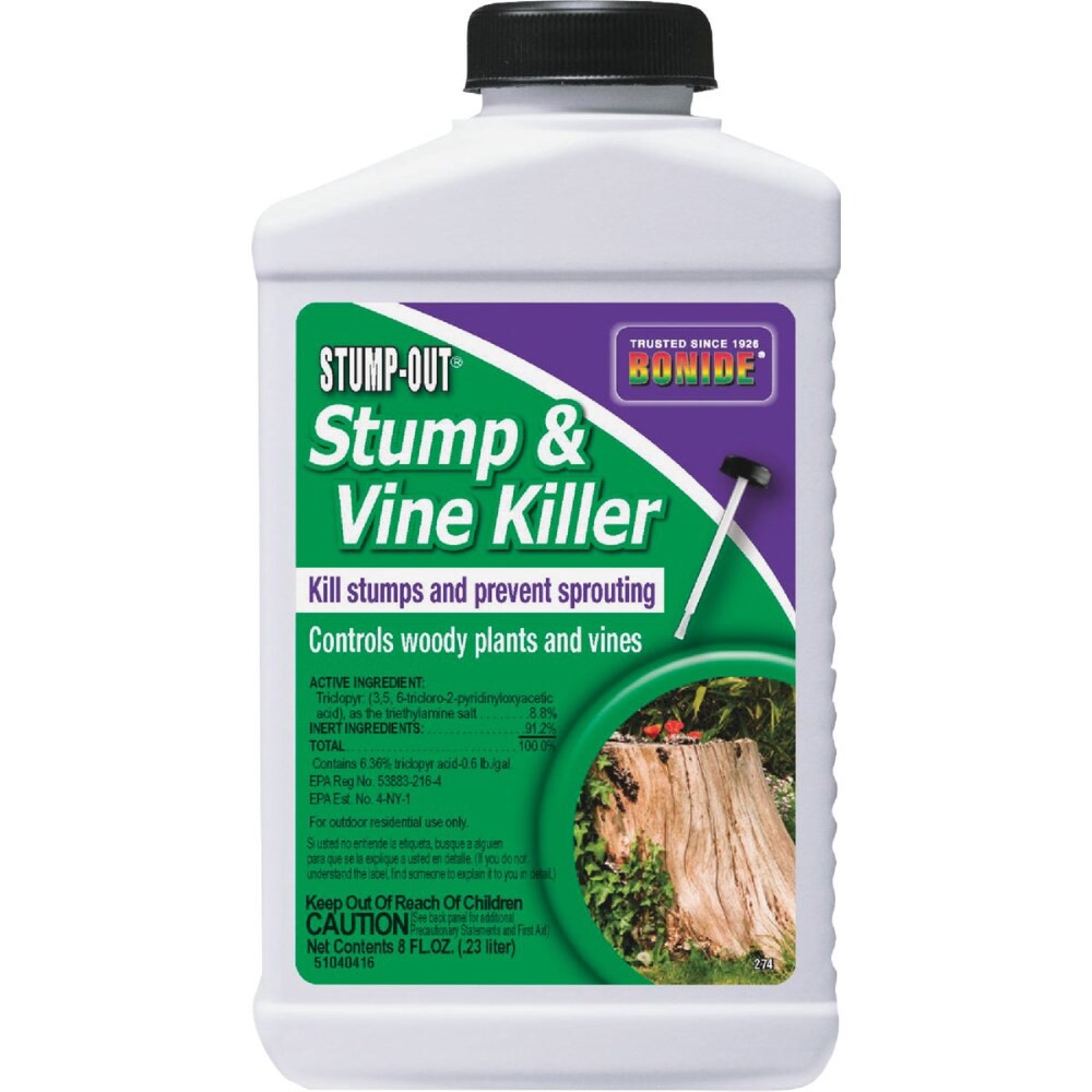 slide 2 of 3, Bonide Stump-Out Stump & Vine Killer Concentrate 8 Oz. - Total Qty: 1, count of: 1