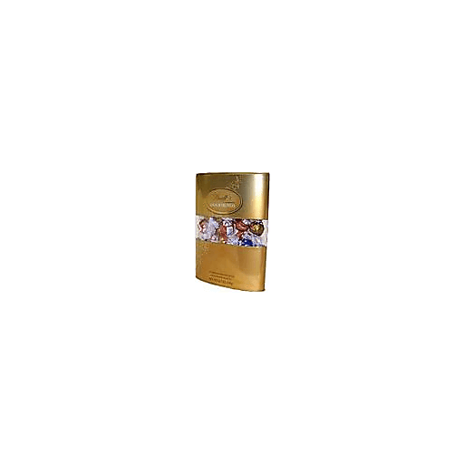 slide 1 of 1, Lindt Truffle Gift Tin Gold, 9.3 oz